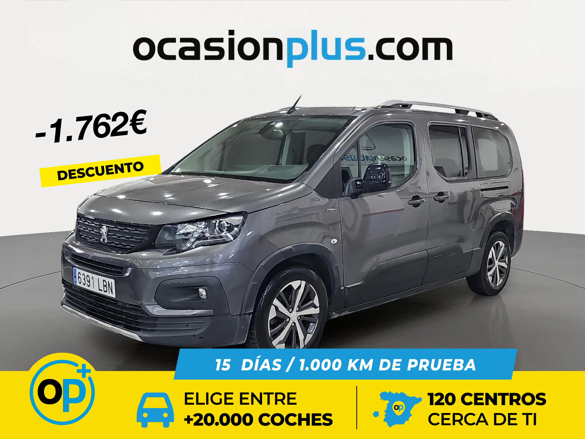 Foto del PEUGEOT Rifter 1.5BlueHDi S&S Long GT Line EAT8 130