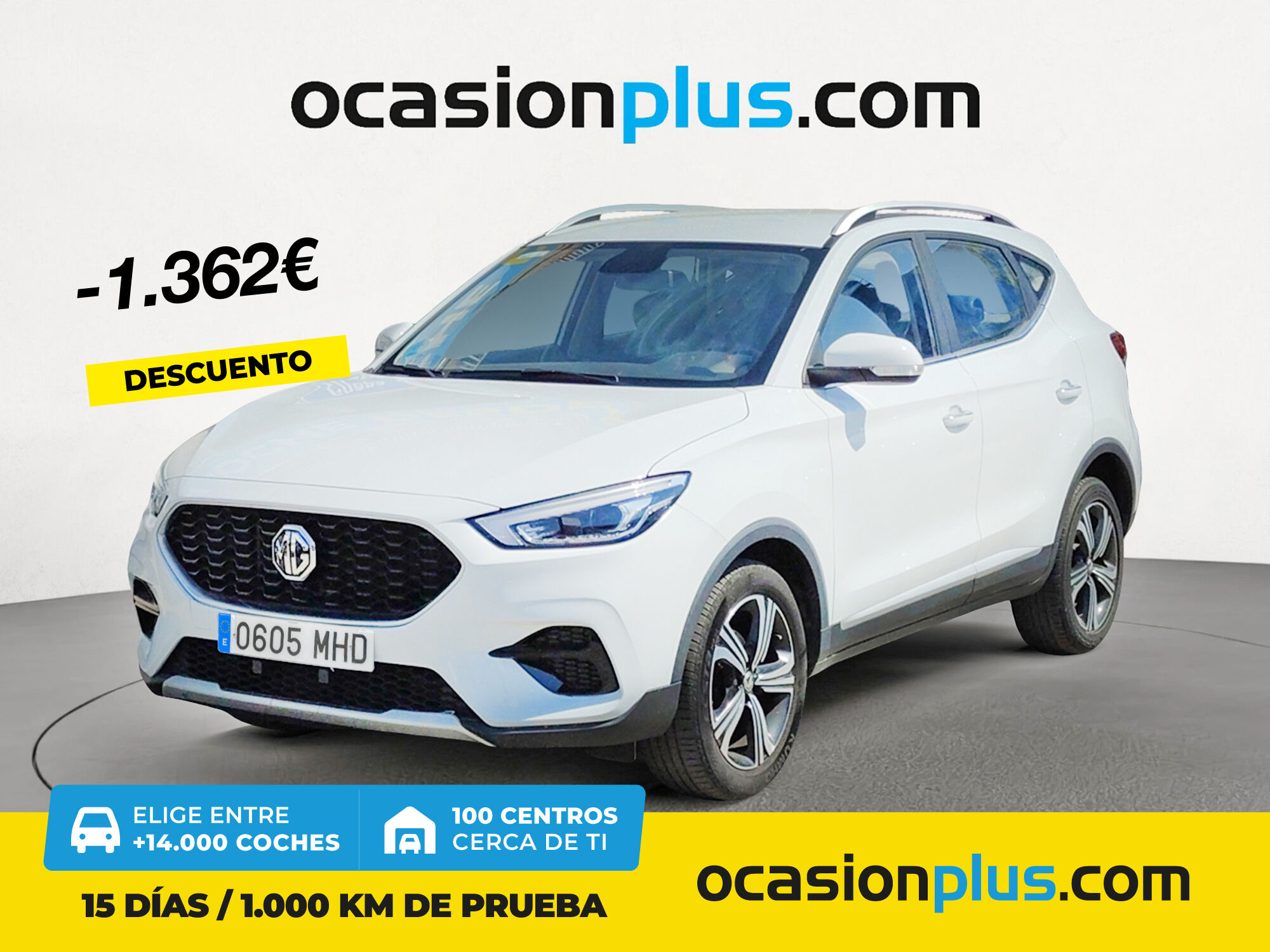 MG ZS (1.5 Comfort 78 kW (106 CV)) en Madrid