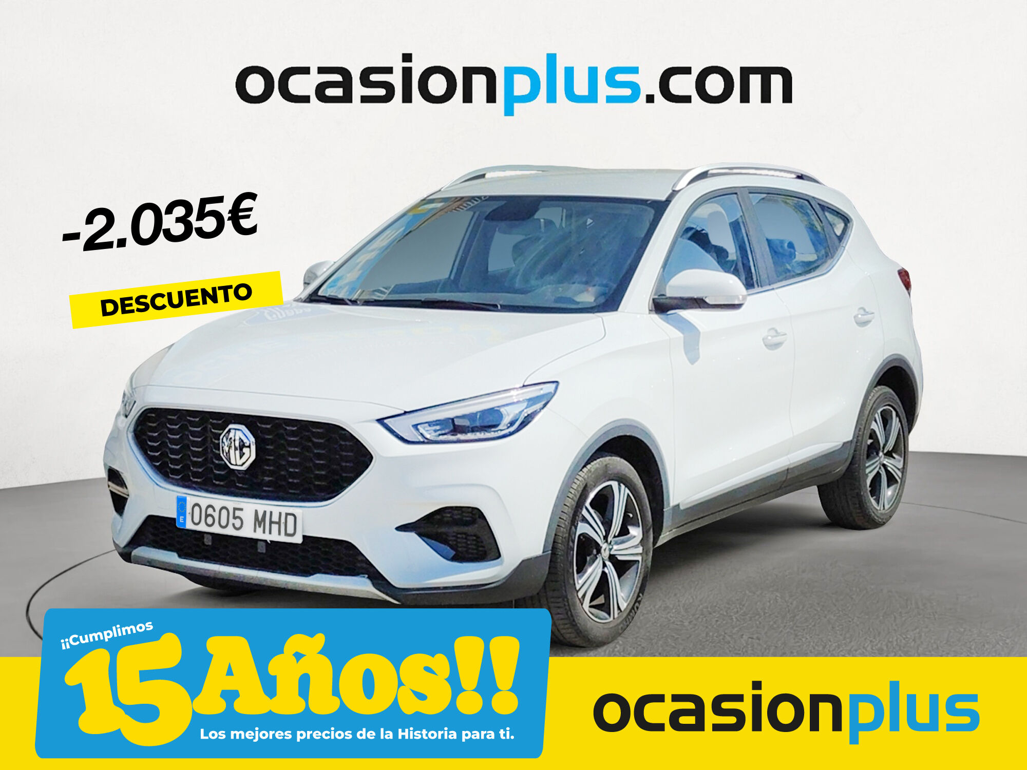 MG ZS (1.5 Comfort 78 kW (106 CV)) en Madrid