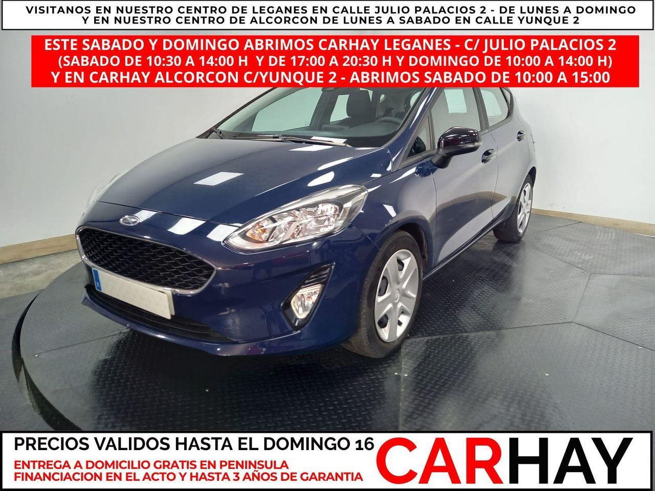 FORD Fiesta (1.0 ECOBOOST MHEV 92KW (125CV) TREND 5P) en Madrid