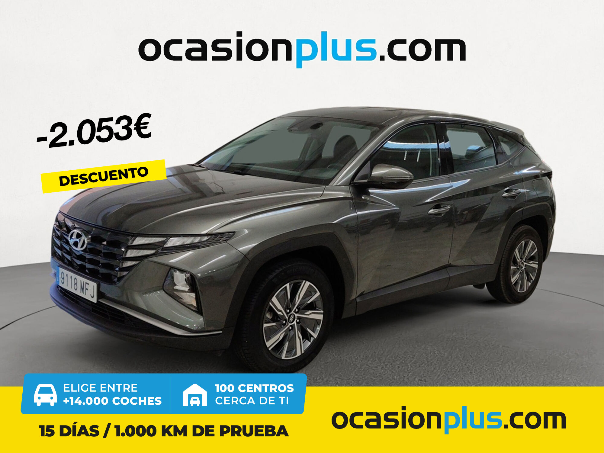 HYUNDAI Tucson (1.6 TGDI Klass 4x2 110 kW (150 CV)) en Madrid