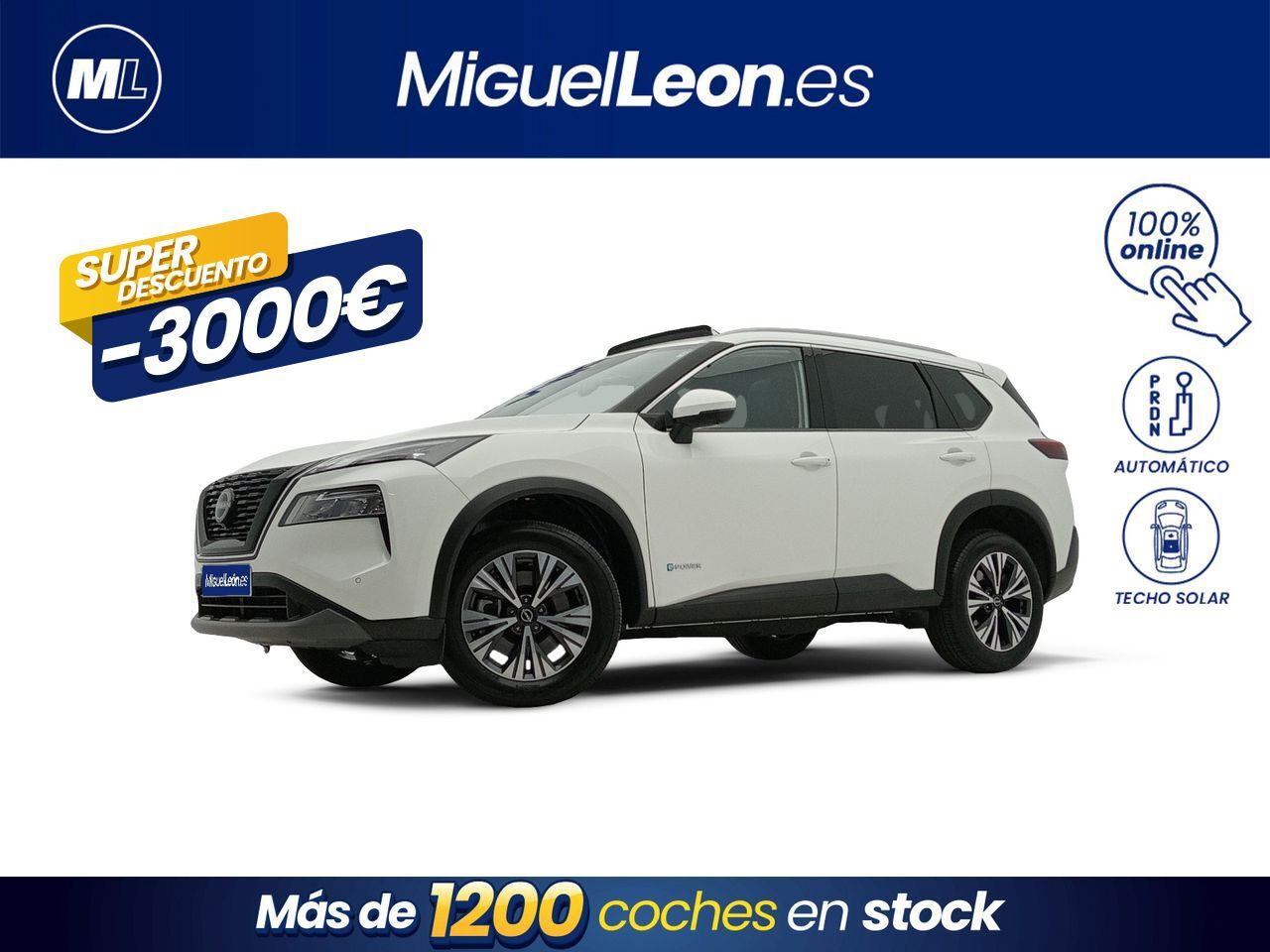 NISSAN X-Trail (5pl 1.5T VC 120kW MHEV 4x2 N-Connecta) en Palmas, Las