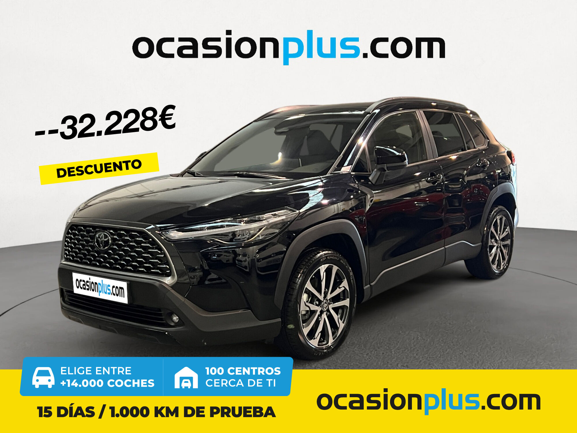 TOYOTA Corolla Cross (1.8 Híbrido Style Auto 103 kW (140 CV)) en Madrid