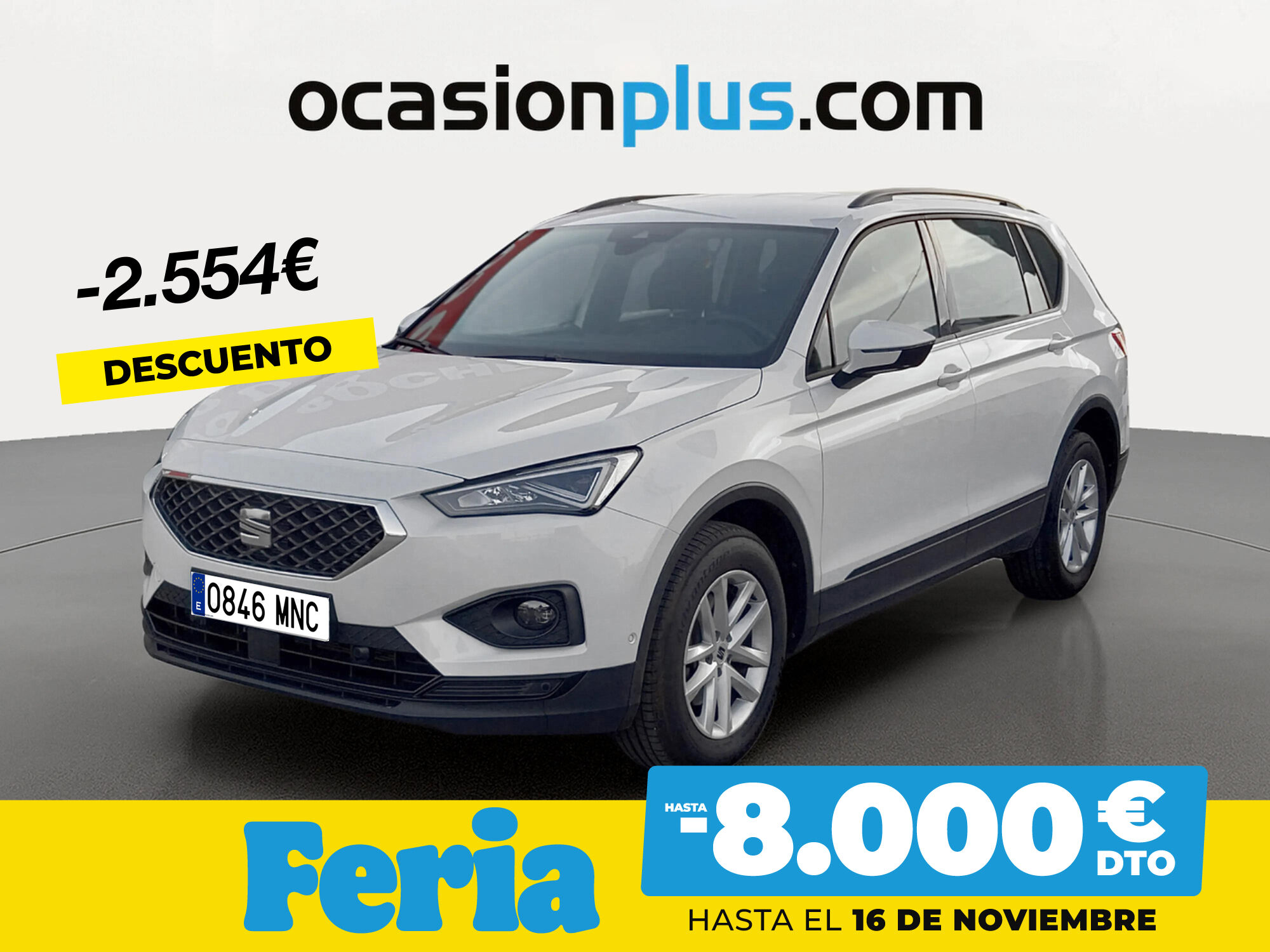 SEAT Tarraco (1.5 TSI S&S Style XL 110 kW (150 CV)) en Madrid