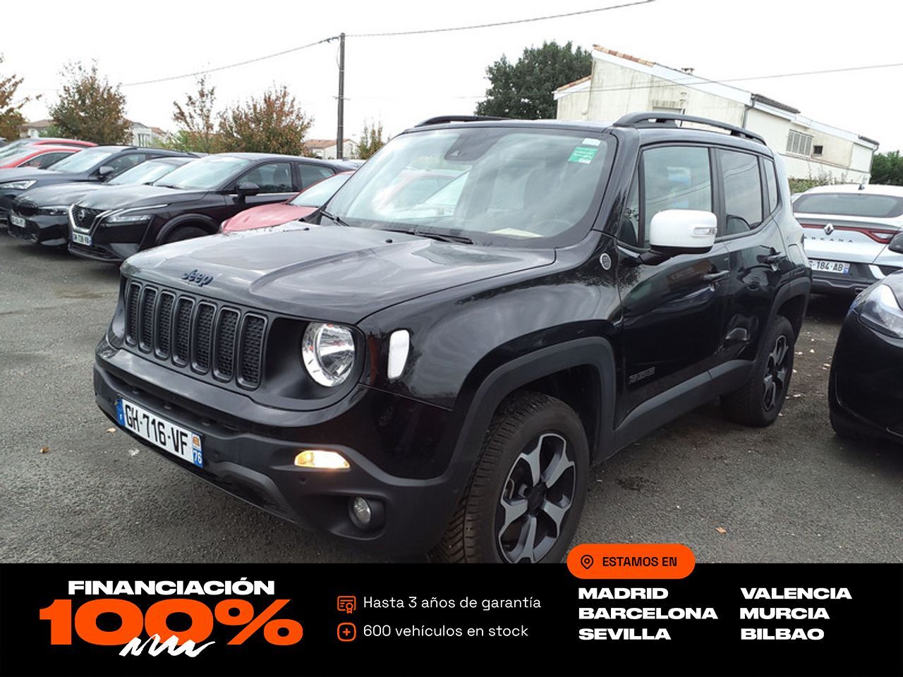 JEEP Renegade (Trailhawk 1.3 PHEV 177kW (240CV) AT AWD) en Madrid
