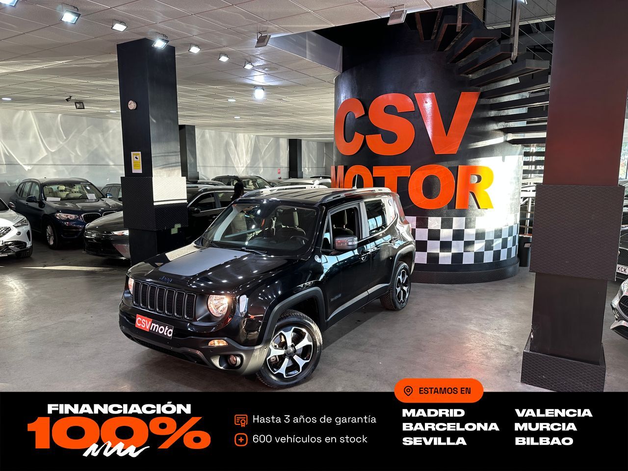 JEEP Renegade (Trailhawk 1.3 PHEV 177kW (240CV) AT AWD) en Madrid