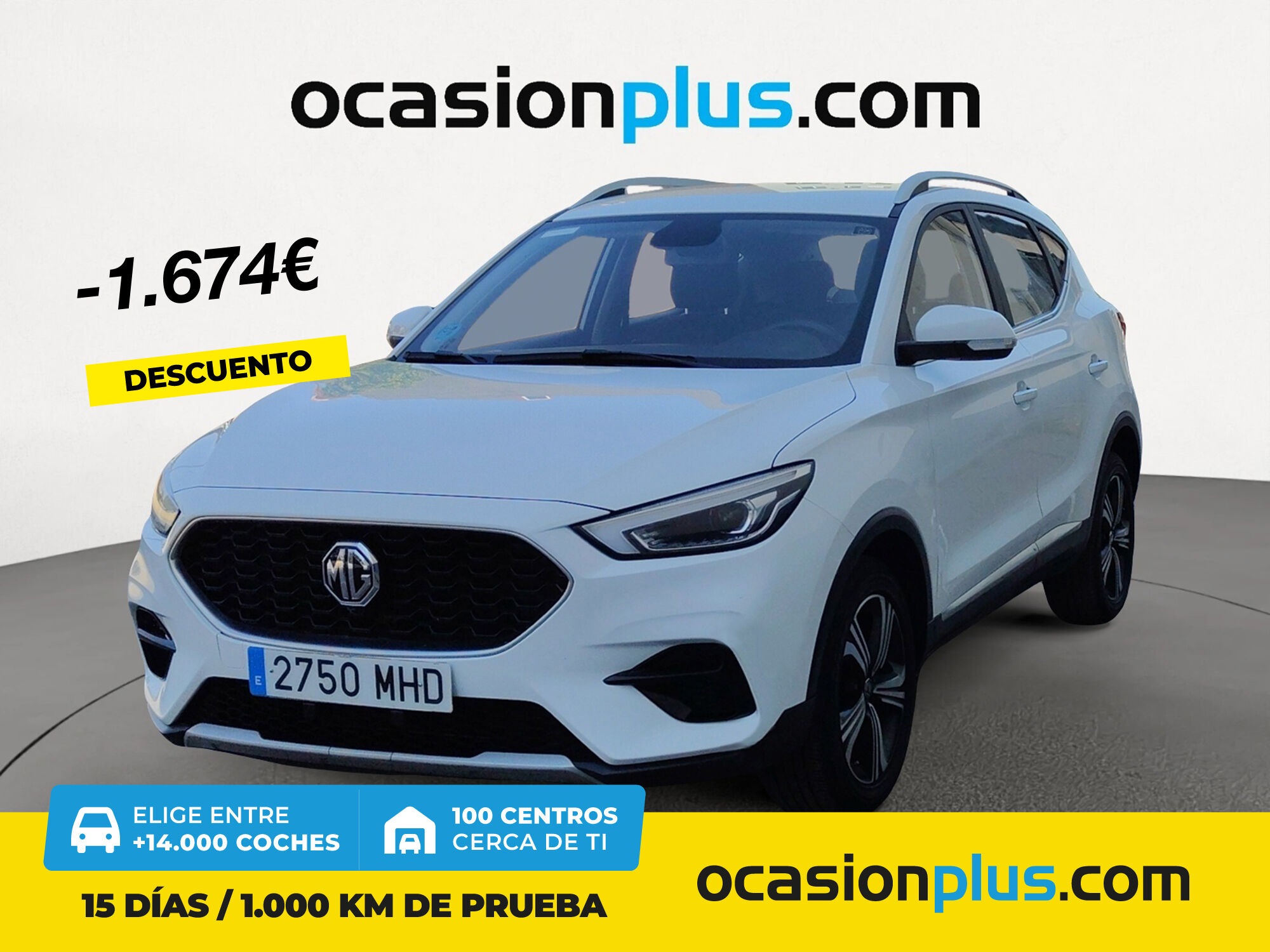 MG ZS (1.5 Comfort 78 kW (106 CV)) en Madrid
