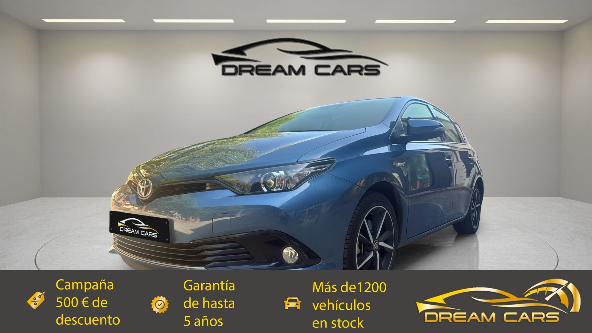 TOYOTA Auris (140H Hybrid Business 100 kW (136 CV)) en Madrid