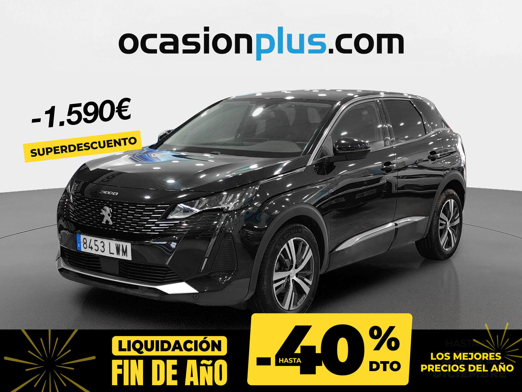 PEUGEOT 3008 (PureTech 130 S&S Allure Pack 96 kW (130 CV)) en Madrid