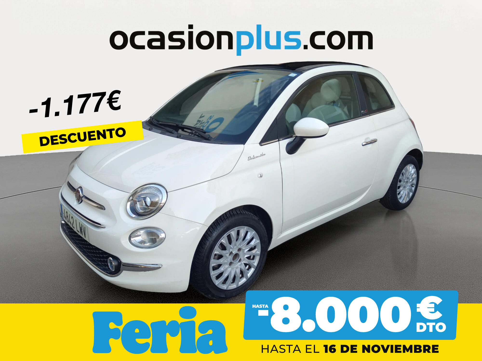 FIAT 500 (1.0 Hybrid Dolcevita 51 kW (70 CV)) en Madrid