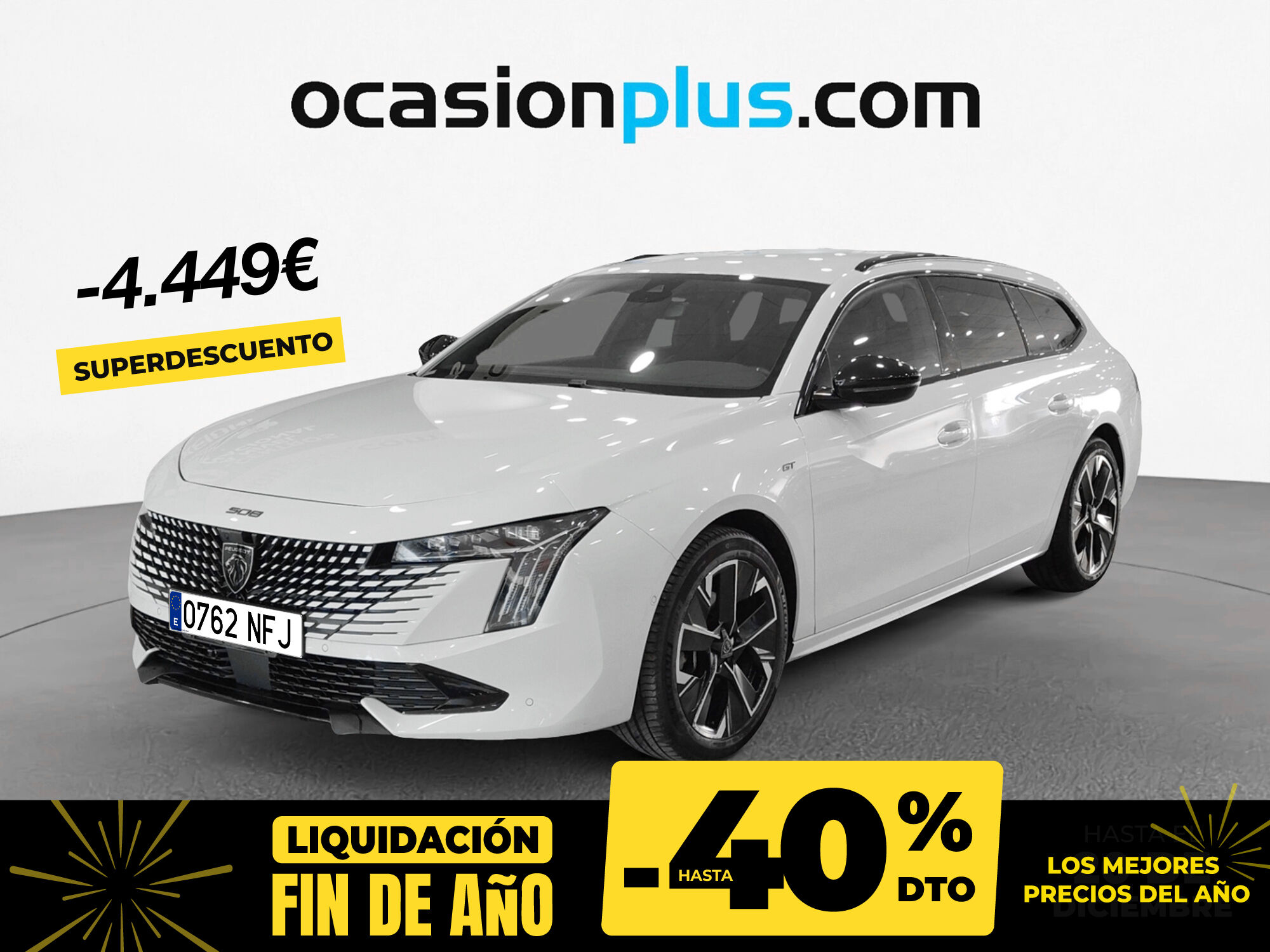 PEUGEOT 508 (BlueHDi 130 S&S GT EAT8 96 kW (130 CV)) en Madrid