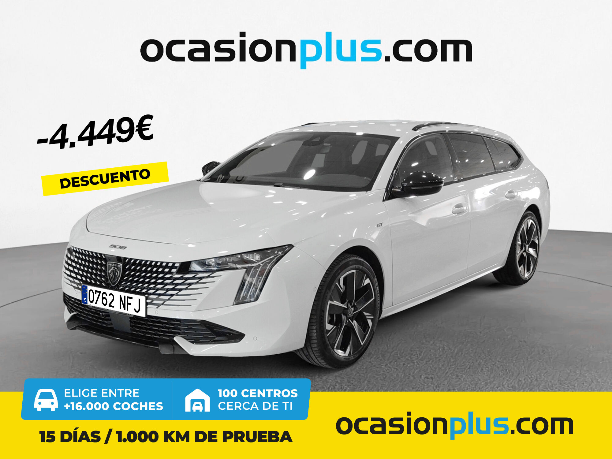 PEUGEOT 508 (BlueHDi 130 S&S GT EAT8 96 kW (130 CV)) en Madrid