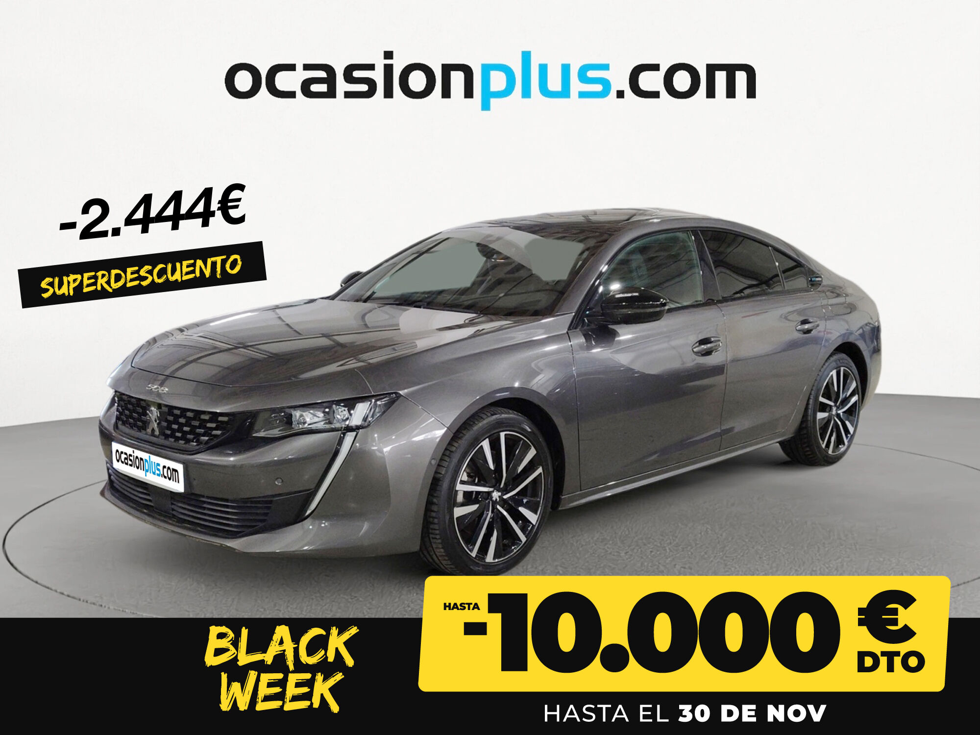 PEUGEOT 508 (Hybrid 225 GT e-EAT8 165 kW (225 CV)) en Madrid