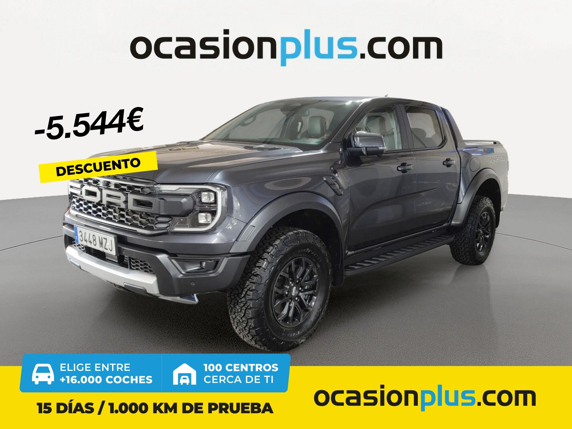 FORD Ranger (Pickup 2.0 Ecoblue Doble Cabina Raptor e-AWD AT 154 kW (210 CV