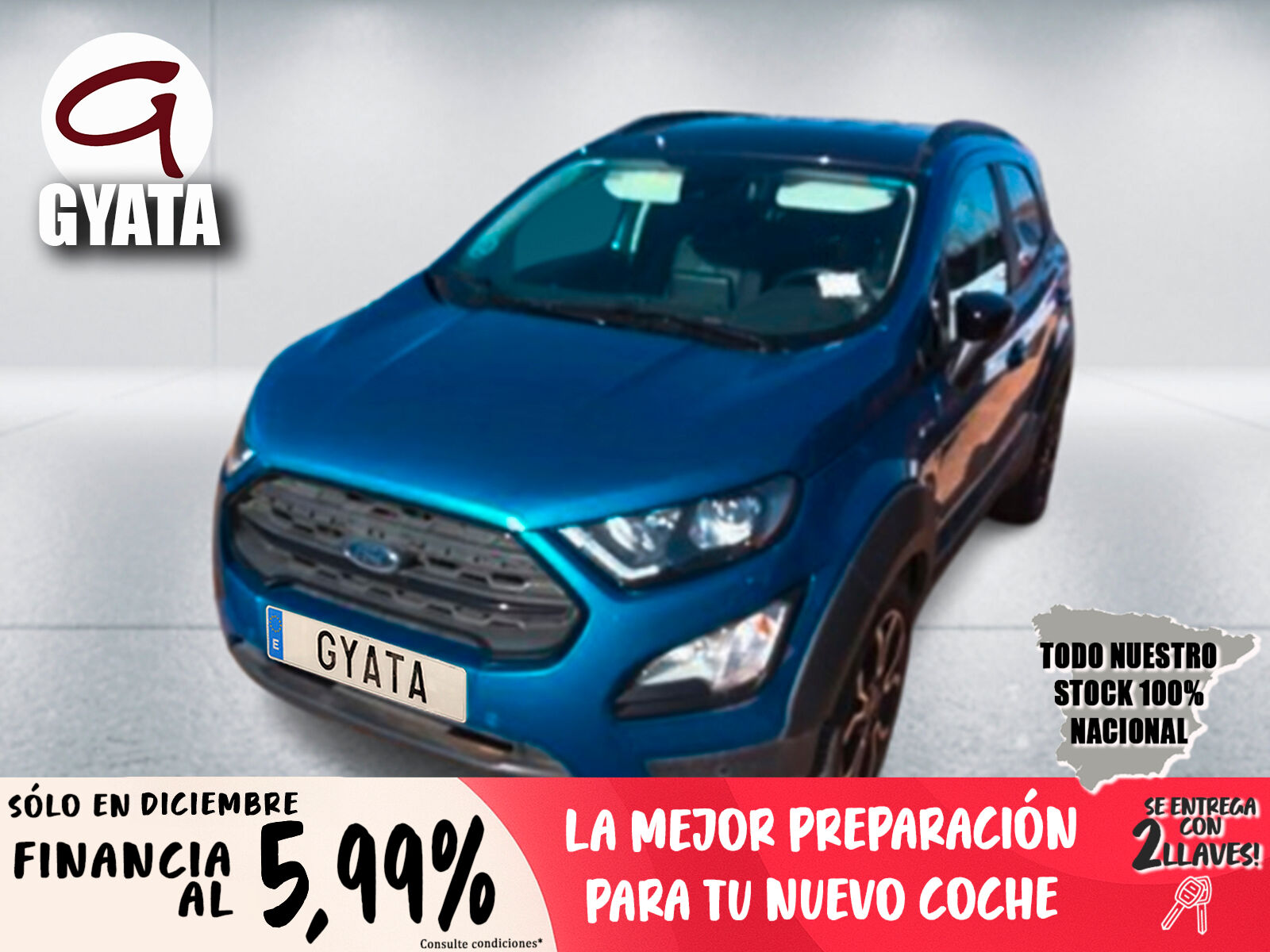 FORD EcoSport (1.0T EcoBoost S&S Active 92 kW (125 CV)) en Madrid