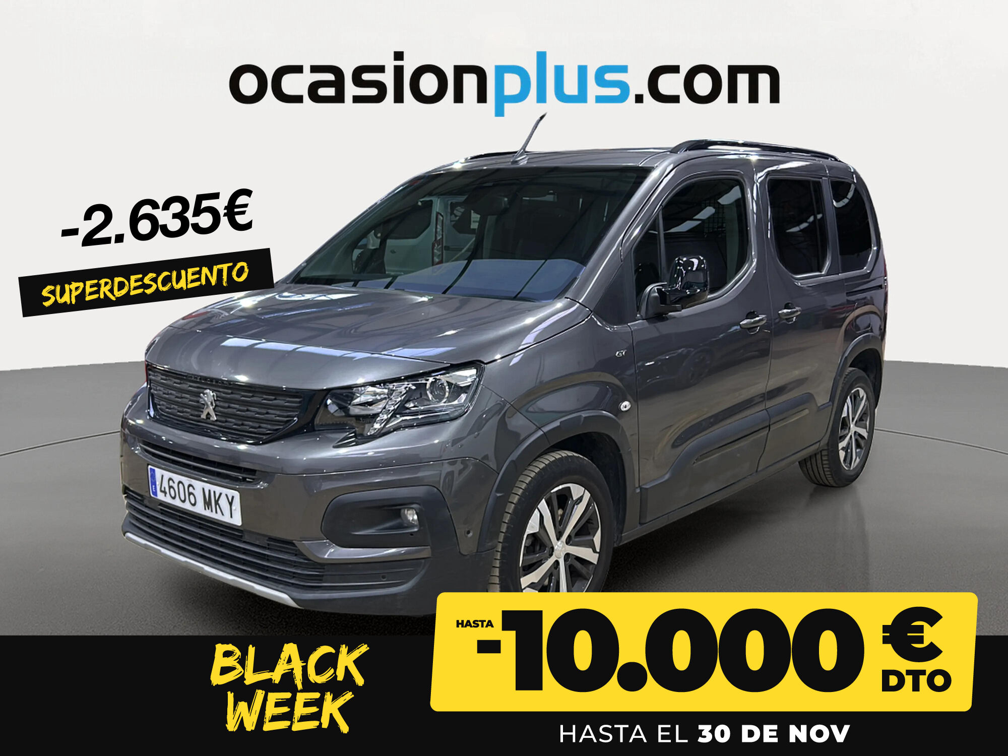 PEUGEOT Rifter (BlueHDi 130 S&S GT Business Standard EAT8 96 kW (130 CV)) e