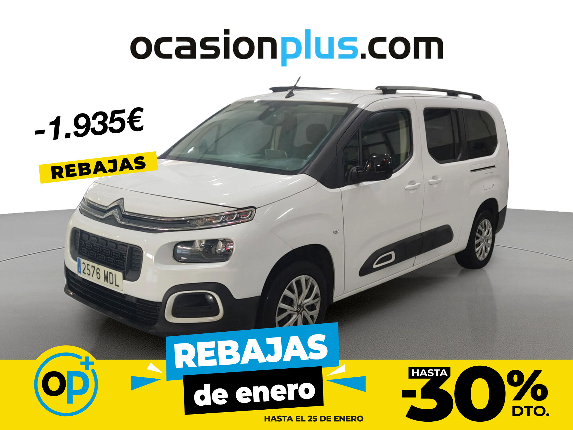 CITROEN Berlingo (BlueHDi 130 S&S Talla XL Feel Pack 96 kW (130 CV)) en Pal