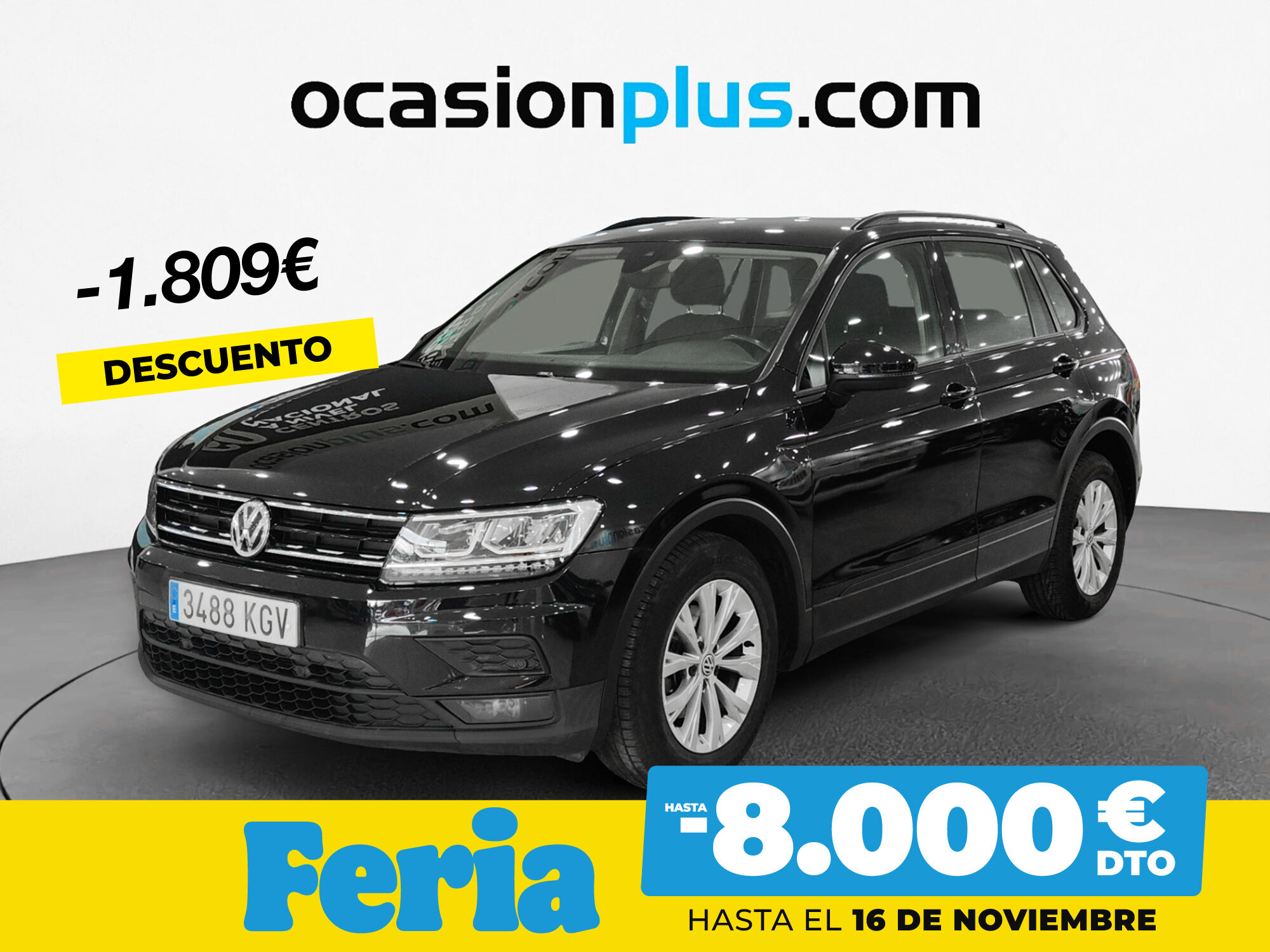 VOLKSWAGEN Tiguan (Edition 1.4 TSI 92 kW (125 CV)) en Madrid