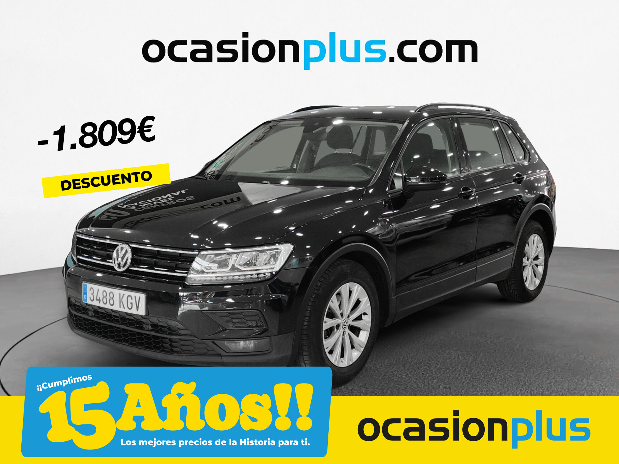 VOLKSWAGEN Tiguan (Edition 1.4 TSI 92 kW (125 CV)) en Madrid