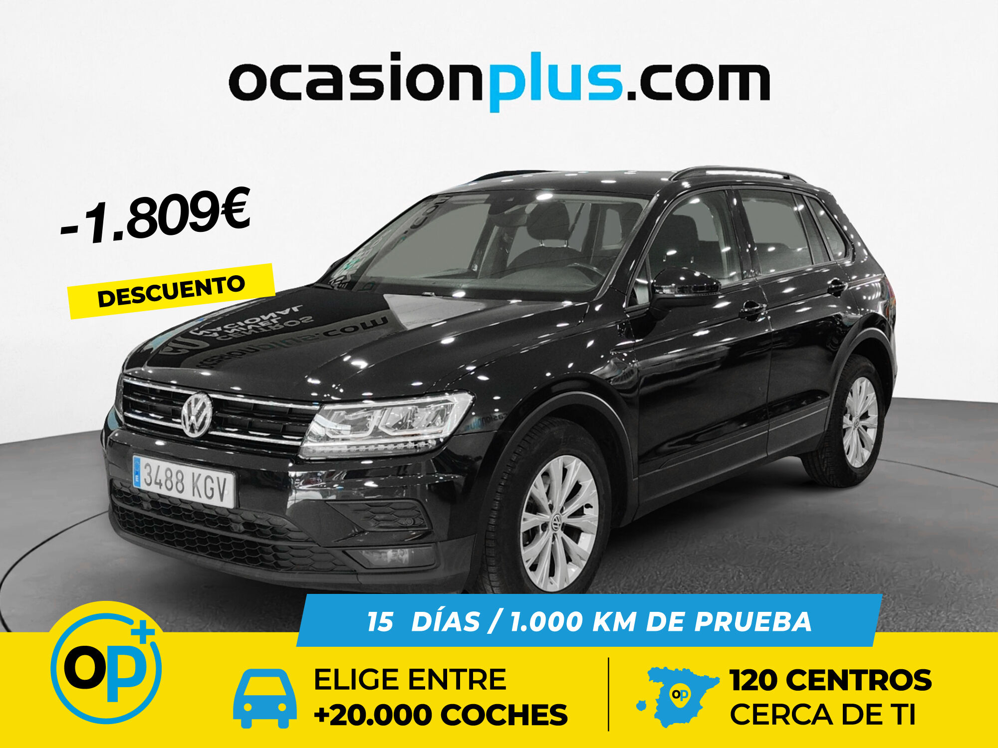 VOLKSWAGEN Tiguan (Edition 1.4 TSI 92 kW (125 CV)) en Madrid