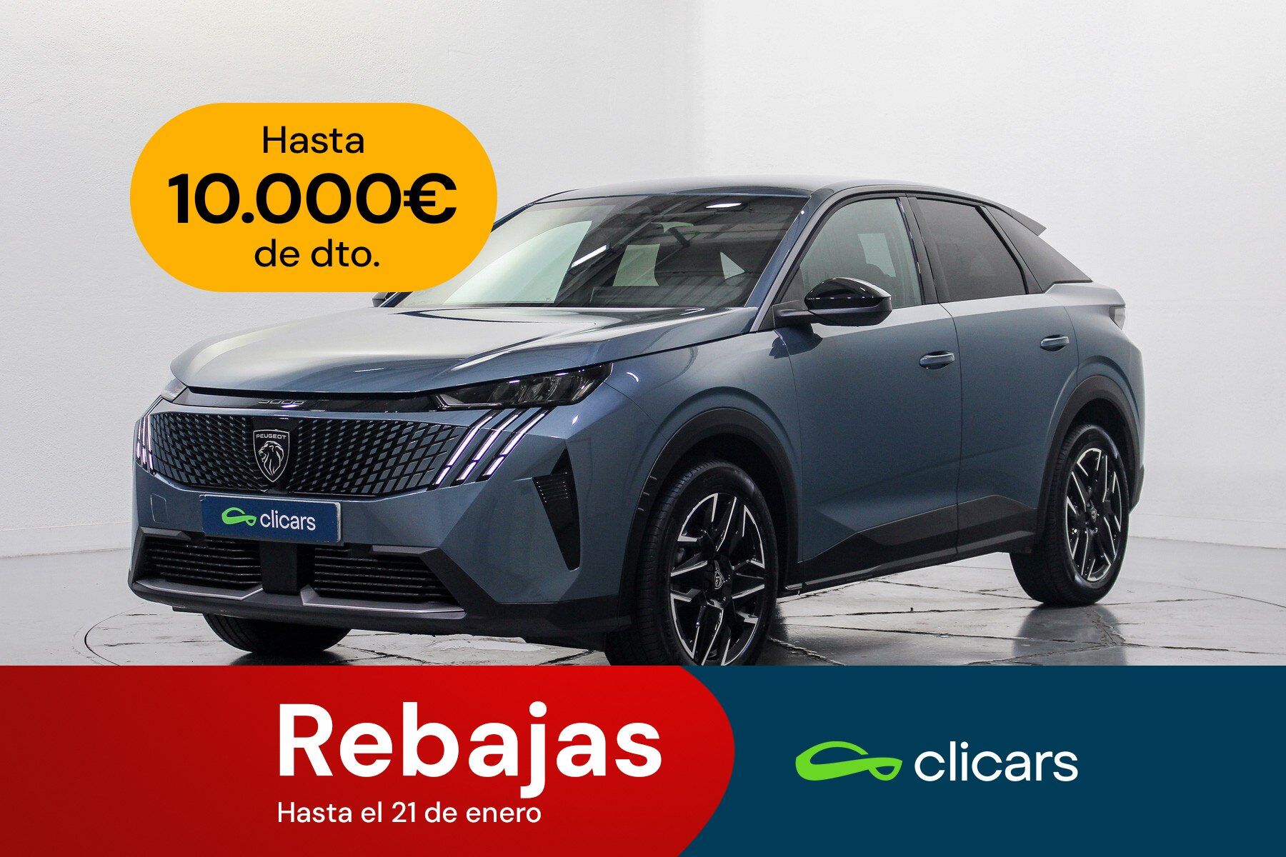 PEUGEOT 3008 (3008 Hybrid 136 Allure eDCS6) en Madrid