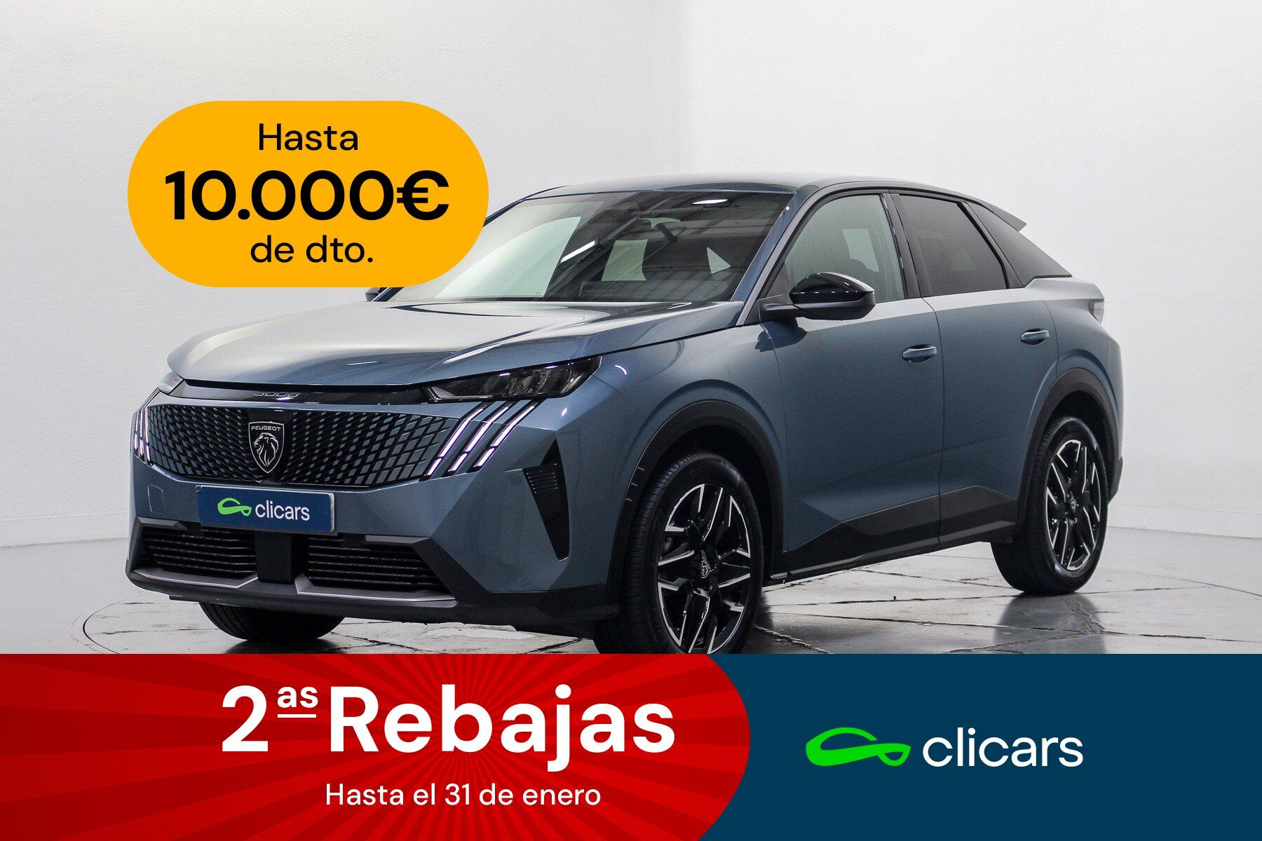 PEUGEOT 3008 (3008 Hybrid 136 Allure eDCS6) en Madrid