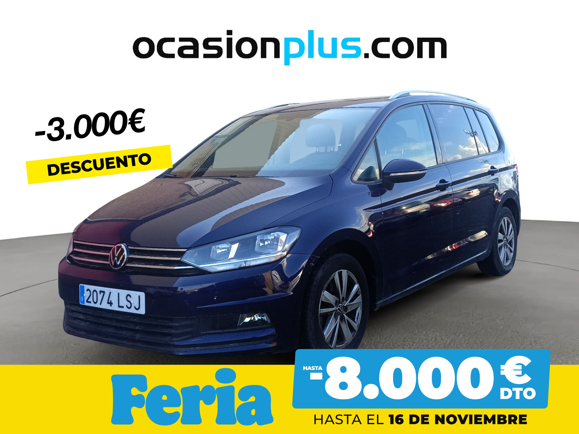 VOLKSWAGEN Touran (Advance 2.0 TDI 110 kW (150 CV) DSG) en Madrid