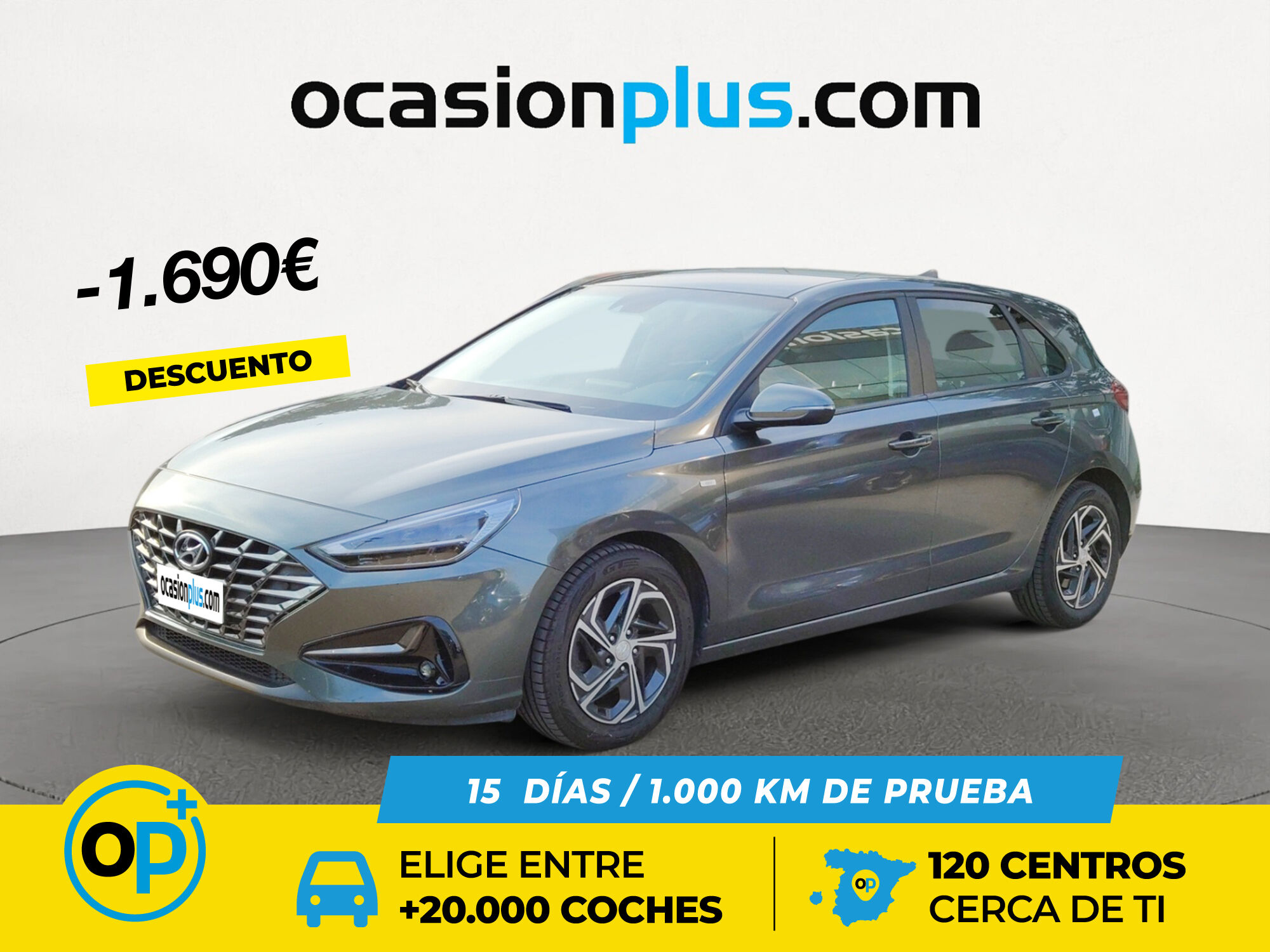 HYUNDAI i30 (1.0 TGDI 48V Tecno 88 kW (120 CV)) en Madrid