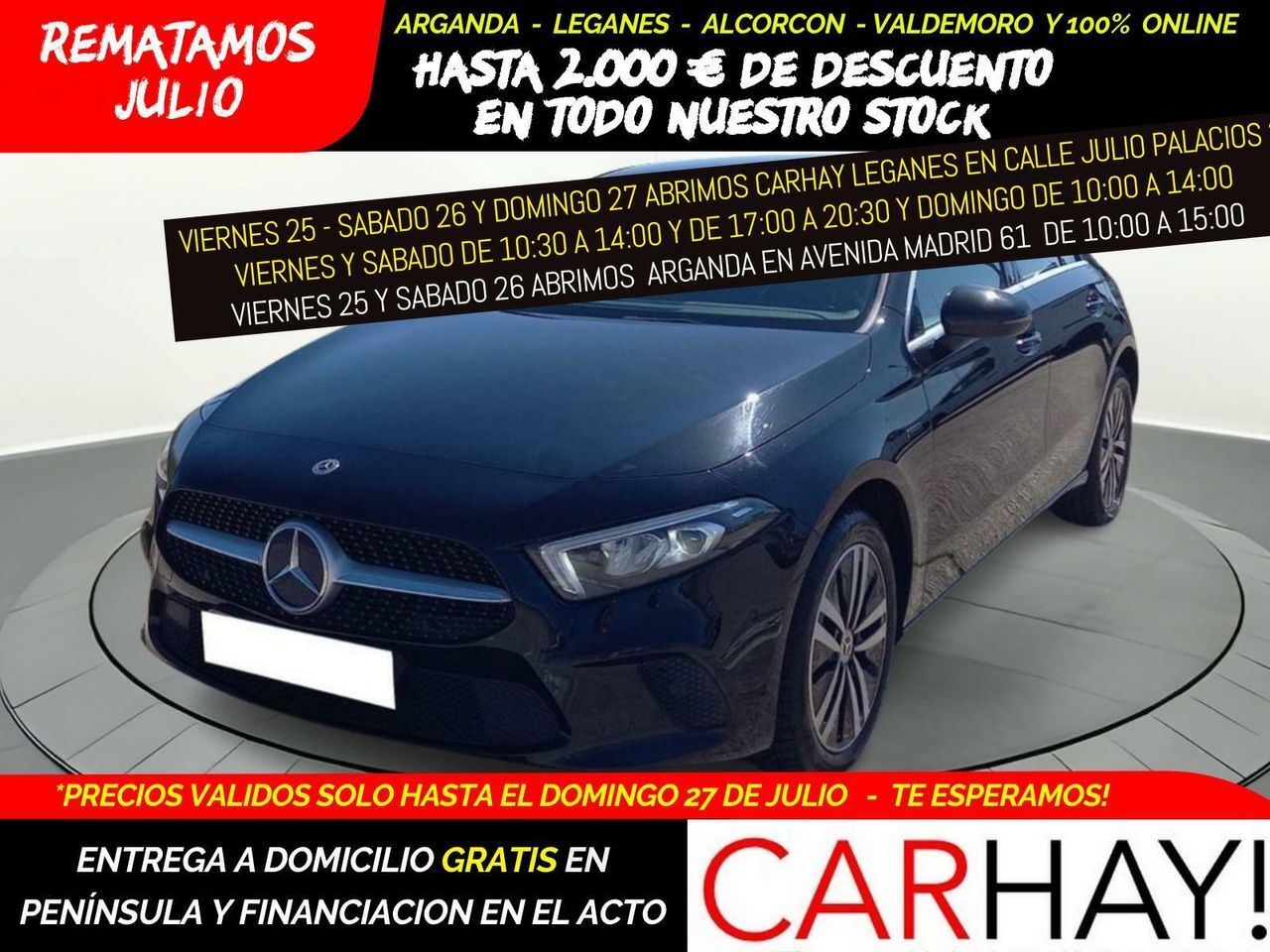 MERCEDES Clase A (A 250 E PHEV BUSINESS SOLUTION) en Madrid
