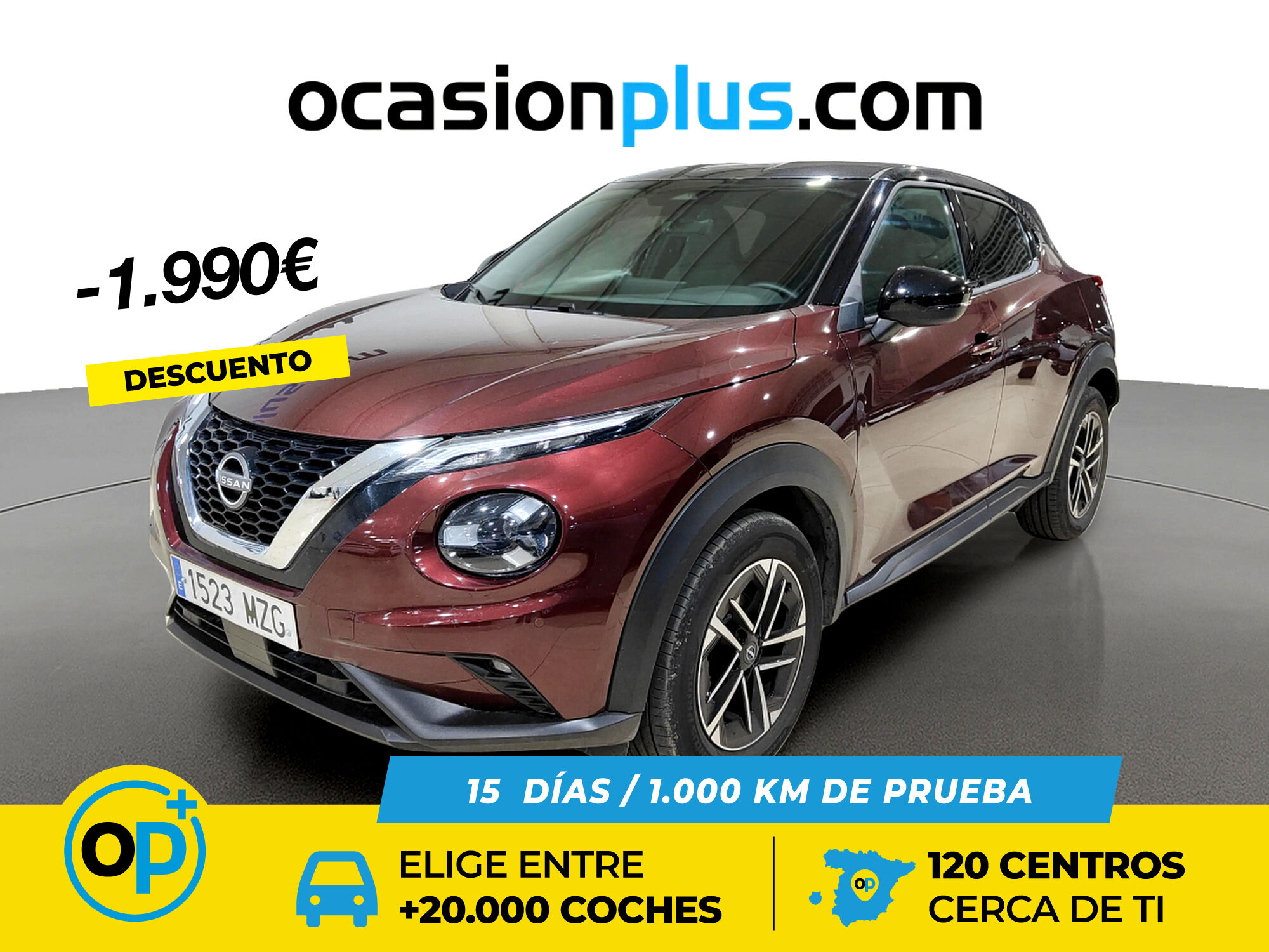 NISSAN Juke (DIG-T N-Connecta 4x2 DCT 84 kW (114 CV)) en Madrid