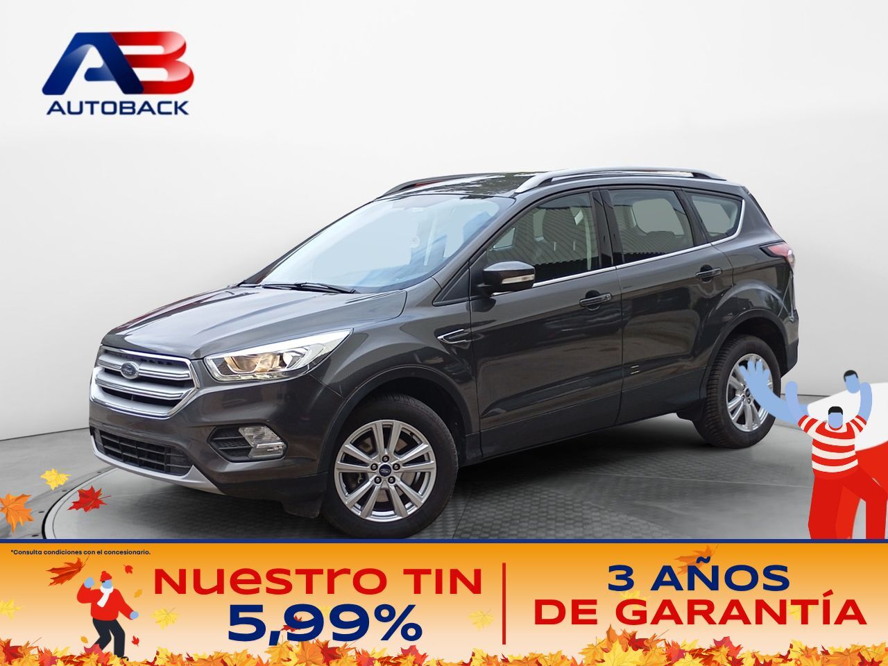FORD Kuga (SUV 2.0 TDCI 150CV PSHIFT SeS AWD BUSINESS) en Madrid