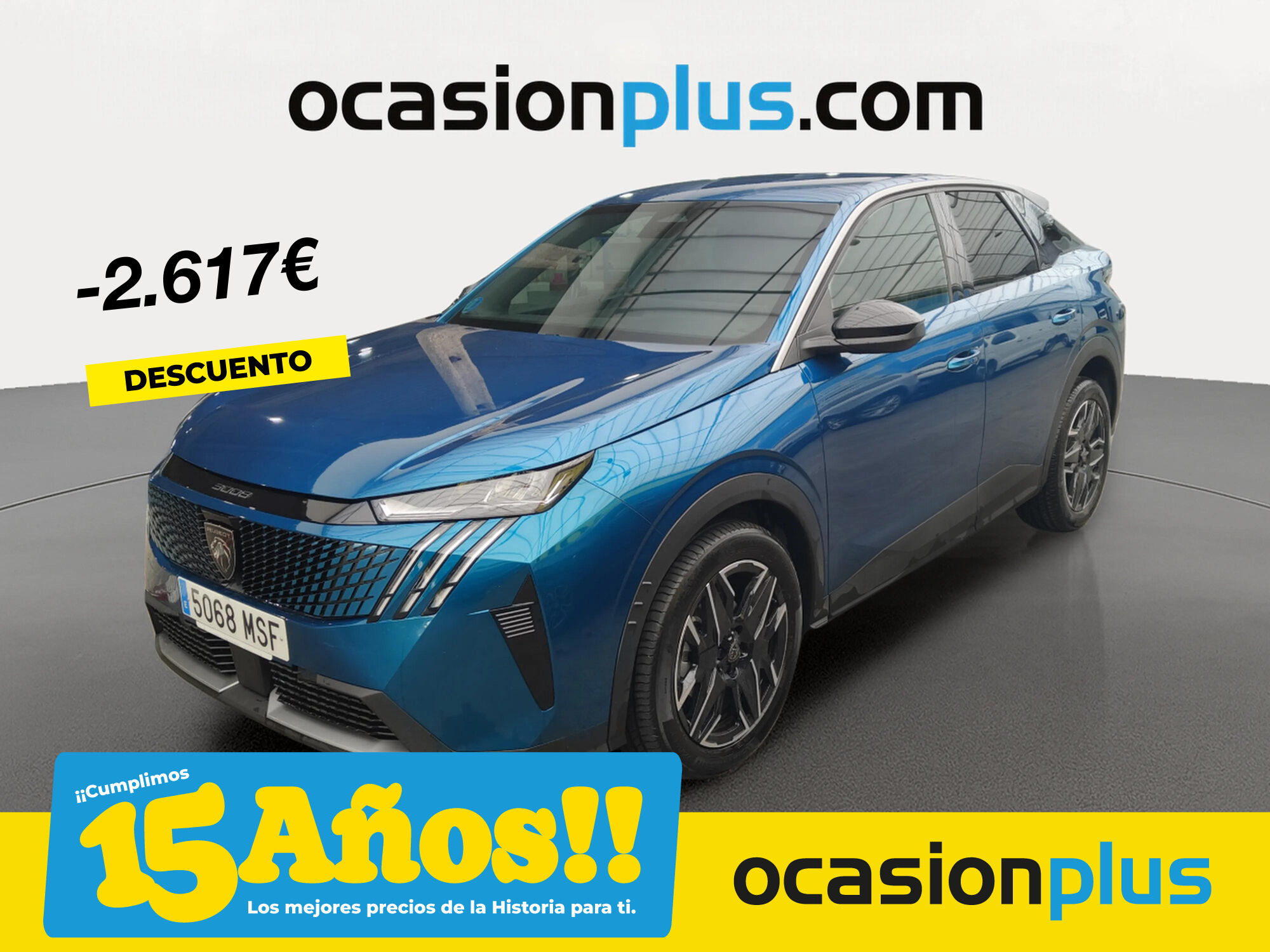 PEUGEOT 3008 (Hybrid 136 Allure Pack eDCS6 100 kW (136 CV)) en Madrid