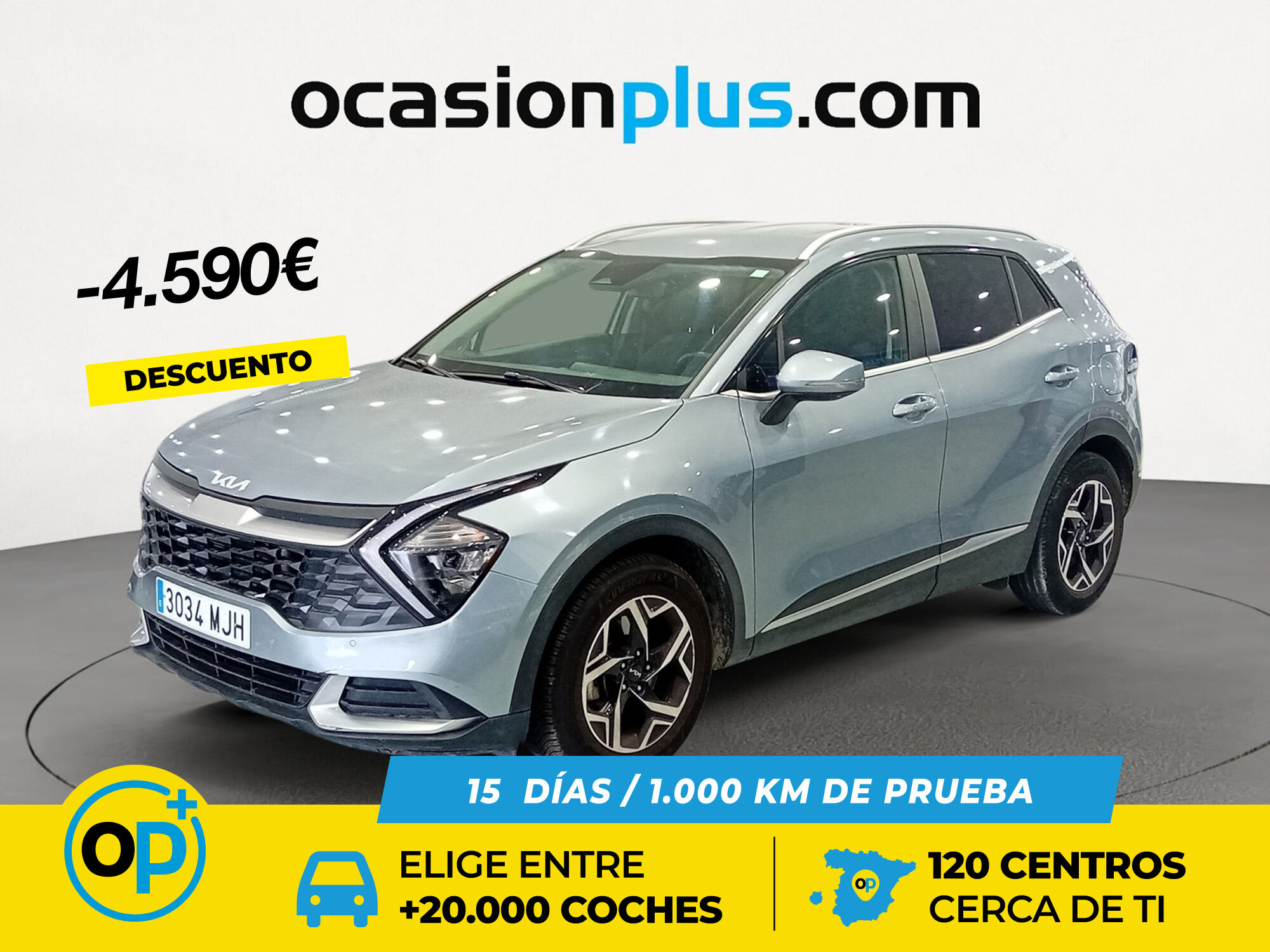 KIA Sportage (1.6 CRDi MHEV Business 4x2 100 kW (136 CV)) en Madrid