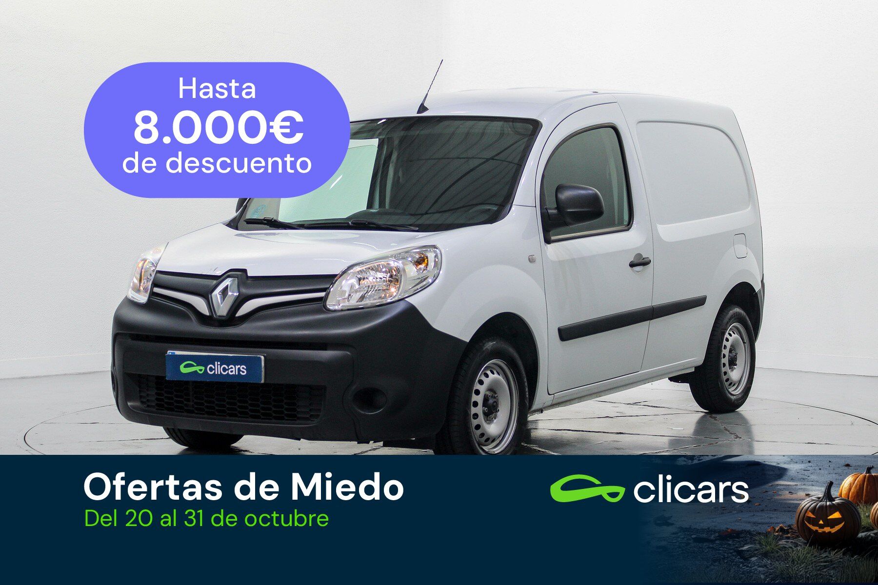 RENAULT Kangoo (Kangoo Fg. 1.5Blue dCi Profesional 59kW) en Madrid