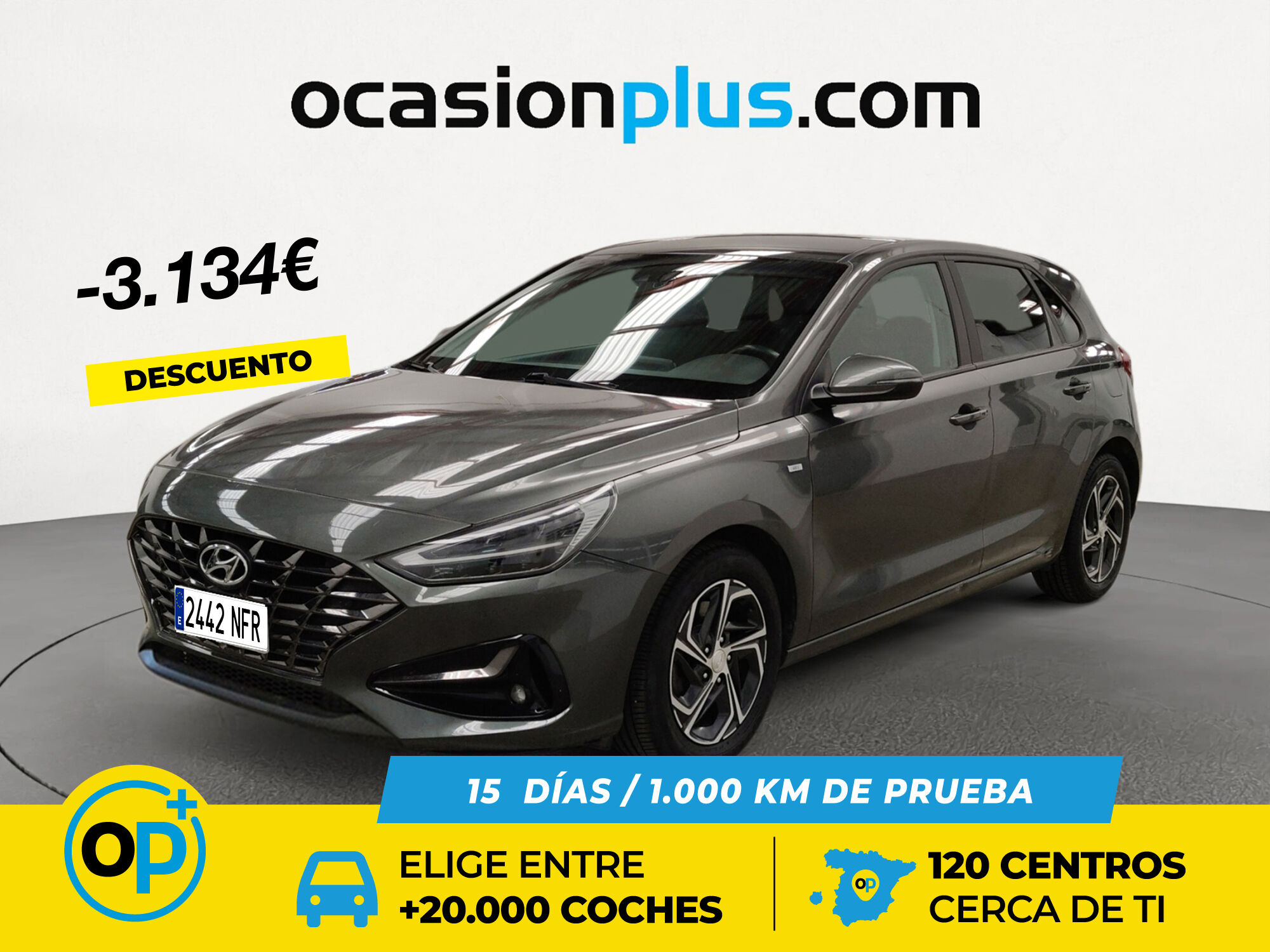 HYUNDAI i30 (1.0 TGDI 48V Tecno 88 kW (120 CV)) en Madrid