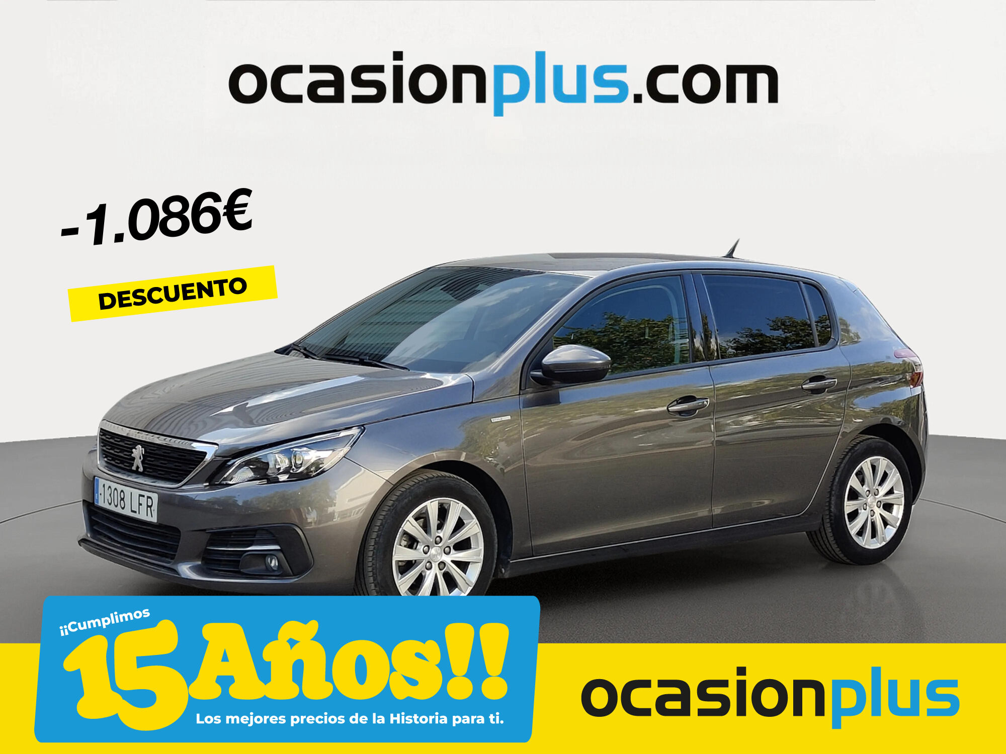 PEUGEOT 308 (BlueHDi 100 S&S Style 75 kW (100 CV)) en Madrid
