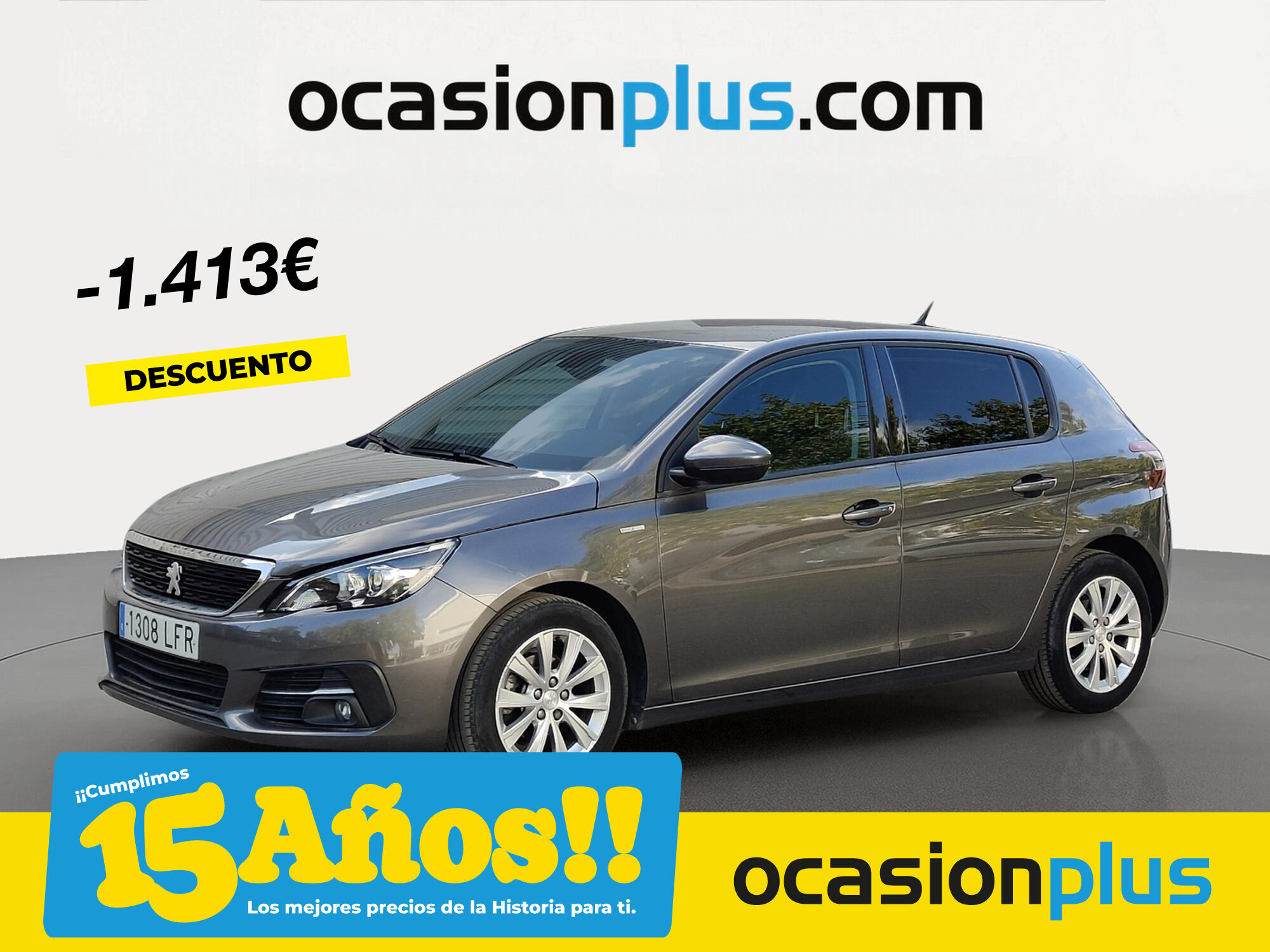 PEUGEOT 308 (BlueHDi 100 S&S Style 75 kW (100 CV)) en Madrid