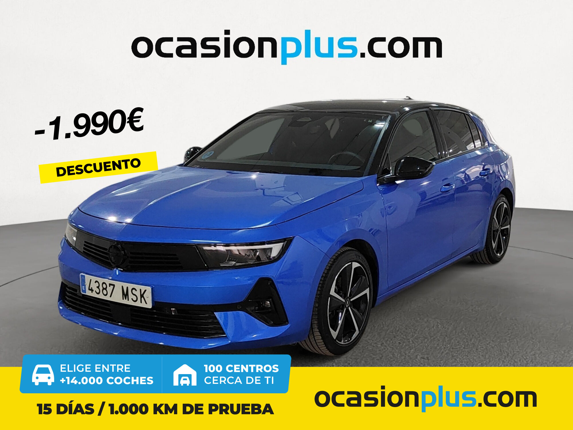 OPEL Astra (1.2 Turbo XHT GS 96 kW (130 CV)) en Madrid