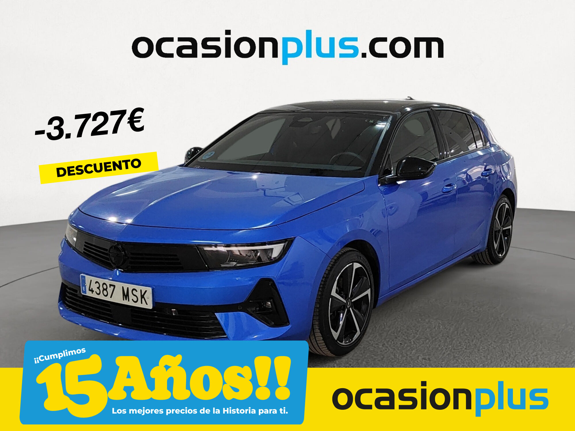 OPEL Astra (1.2 Turbo XHT GS 96 kW (130 CV)) en Madrid