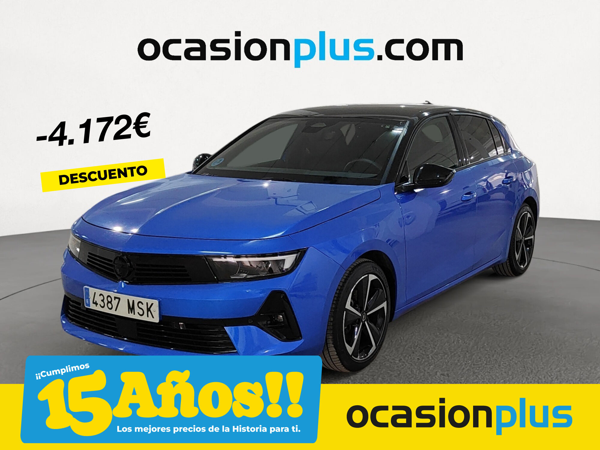 OPEL Astra (1.2 Turbo XHT GS 96 kW (130 CV)) en Madrid