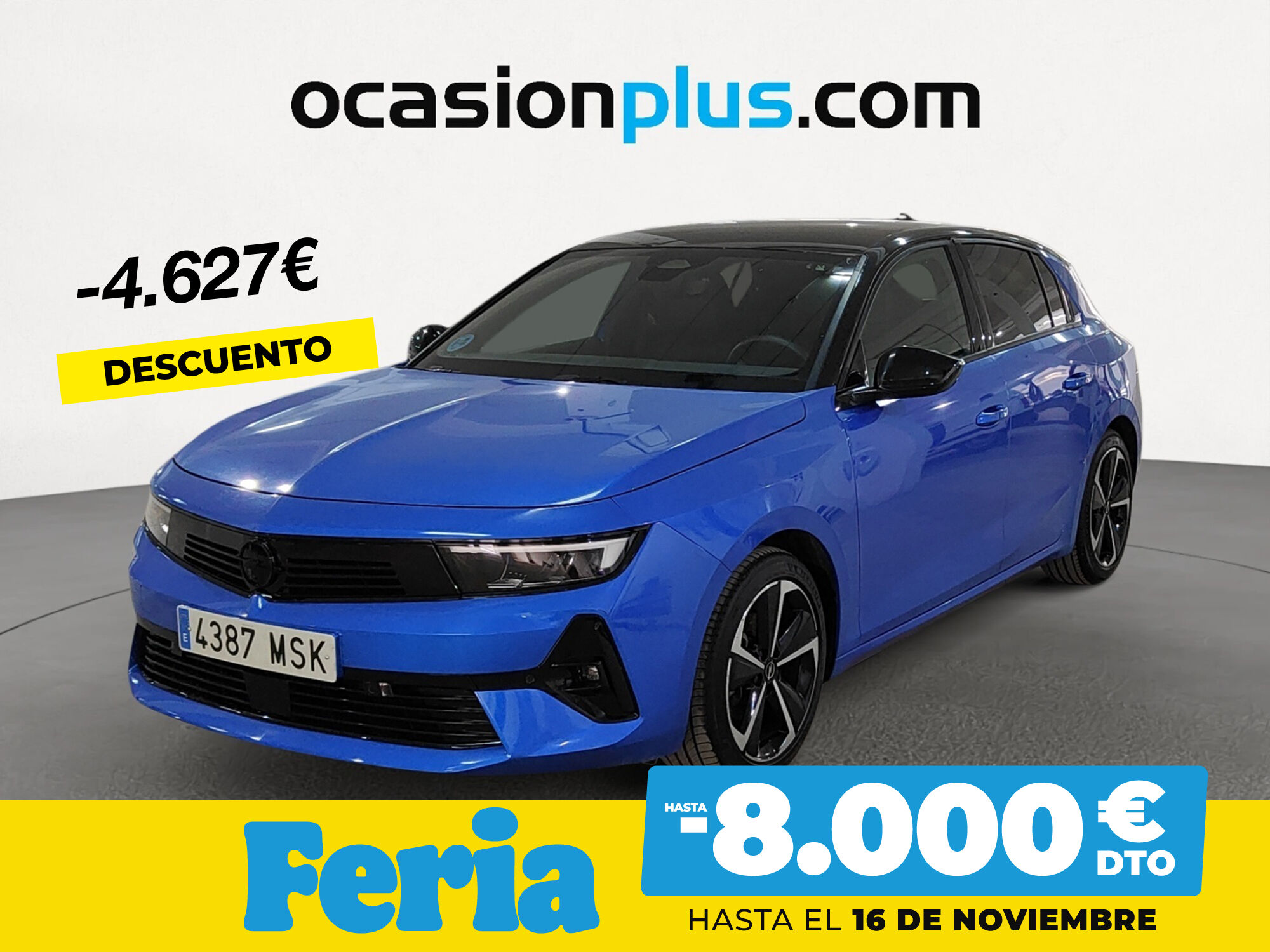 OPEL Astra (1.2 Turbo XHT GS 96 kW (130 CV)) en Madrid