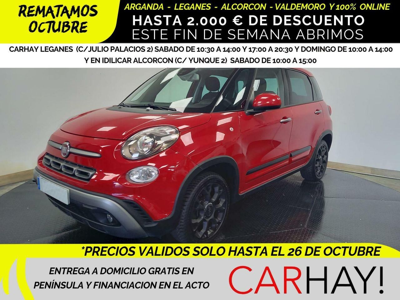 FIAT 500L (CROSS 1.3 MULTIJET CROSS (EU6D-TEMP)) en Madrid