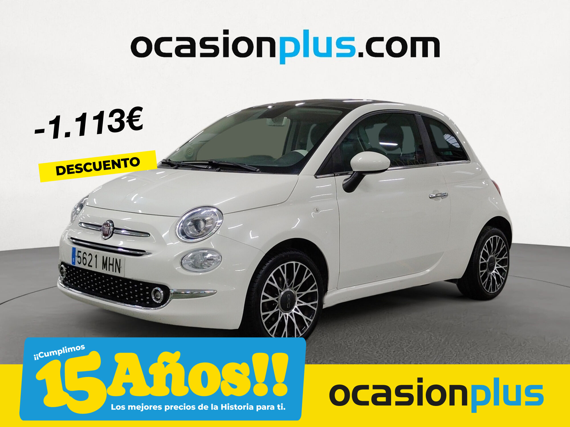 FIAT 500 (1.0 Hybrid Dolcevita 51 kW (70 CV)) en Madrid