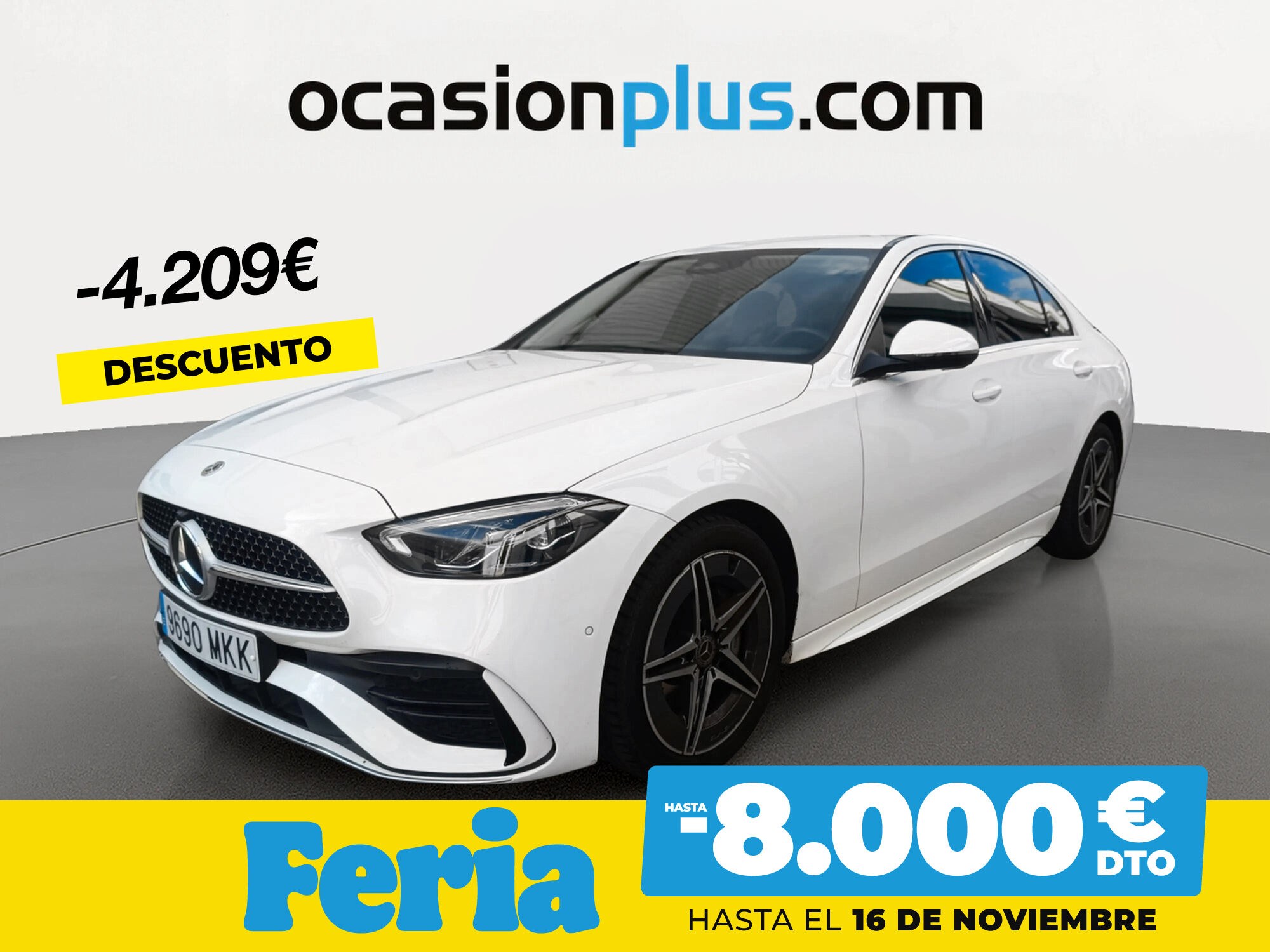 MERCEDES Clase C (200 d 120 kW (163 CV)) en Madrid