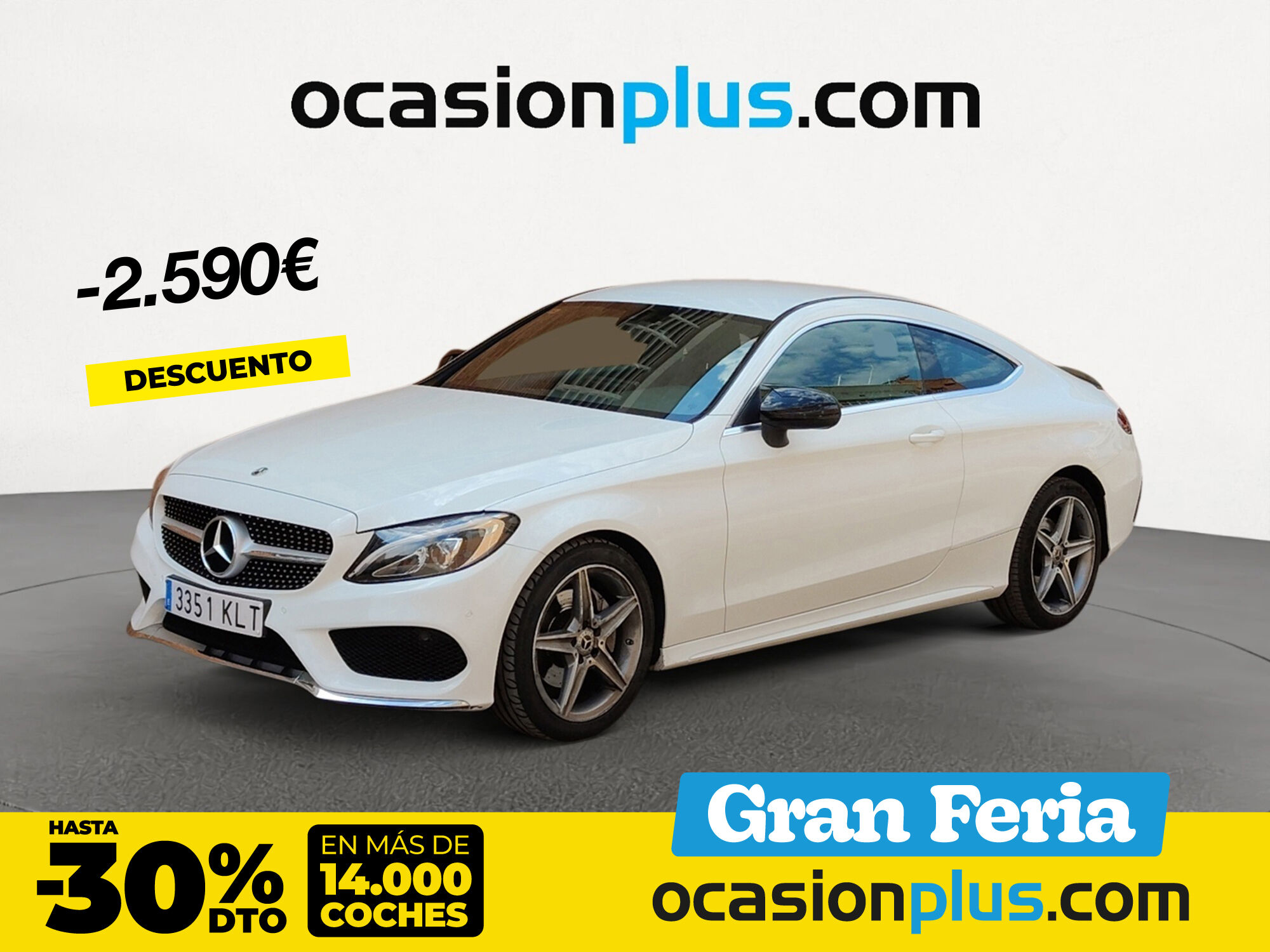 MERCEDES Clase C (Coupe 220 d 125 kW (170 CV)) en Madrid