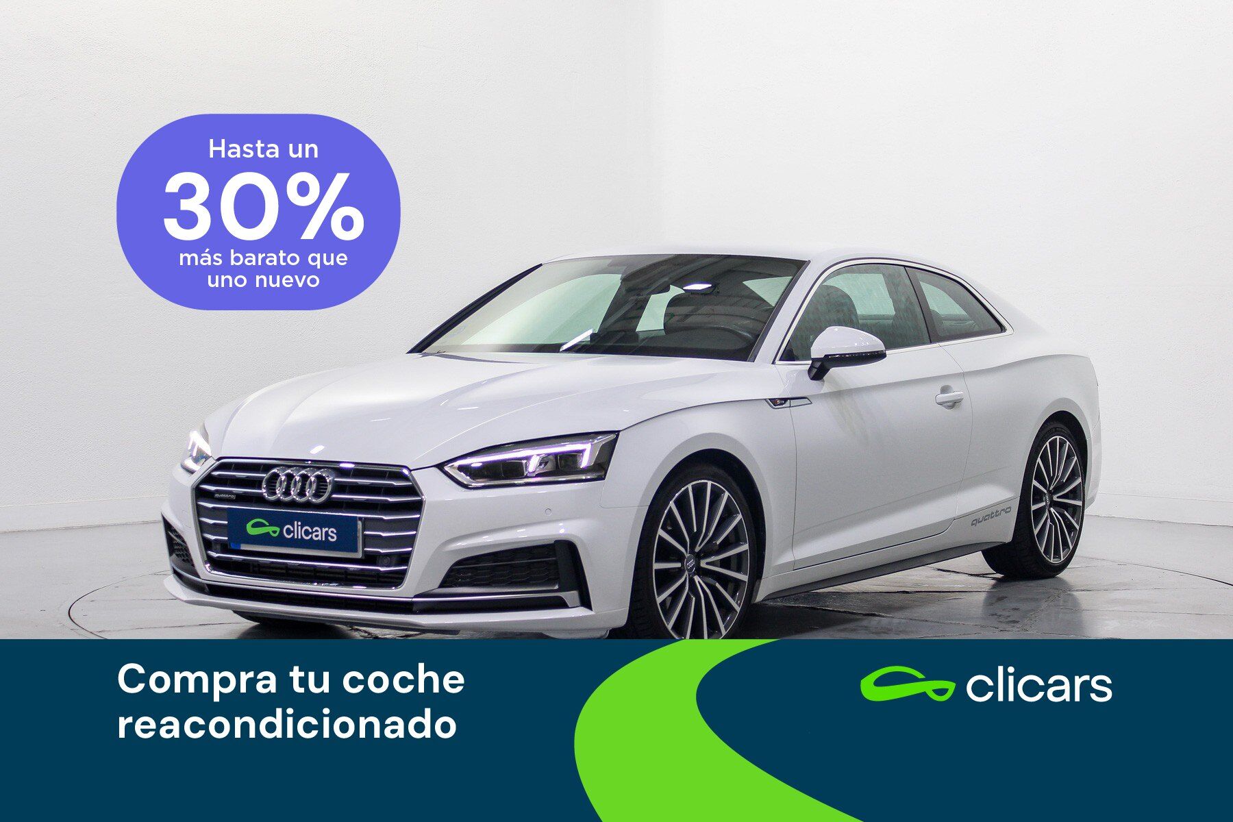 AUDI A5 (A5 Coupé 2.0 TFSI S Line Q. ultra S-T MH 185kW) en Madrid