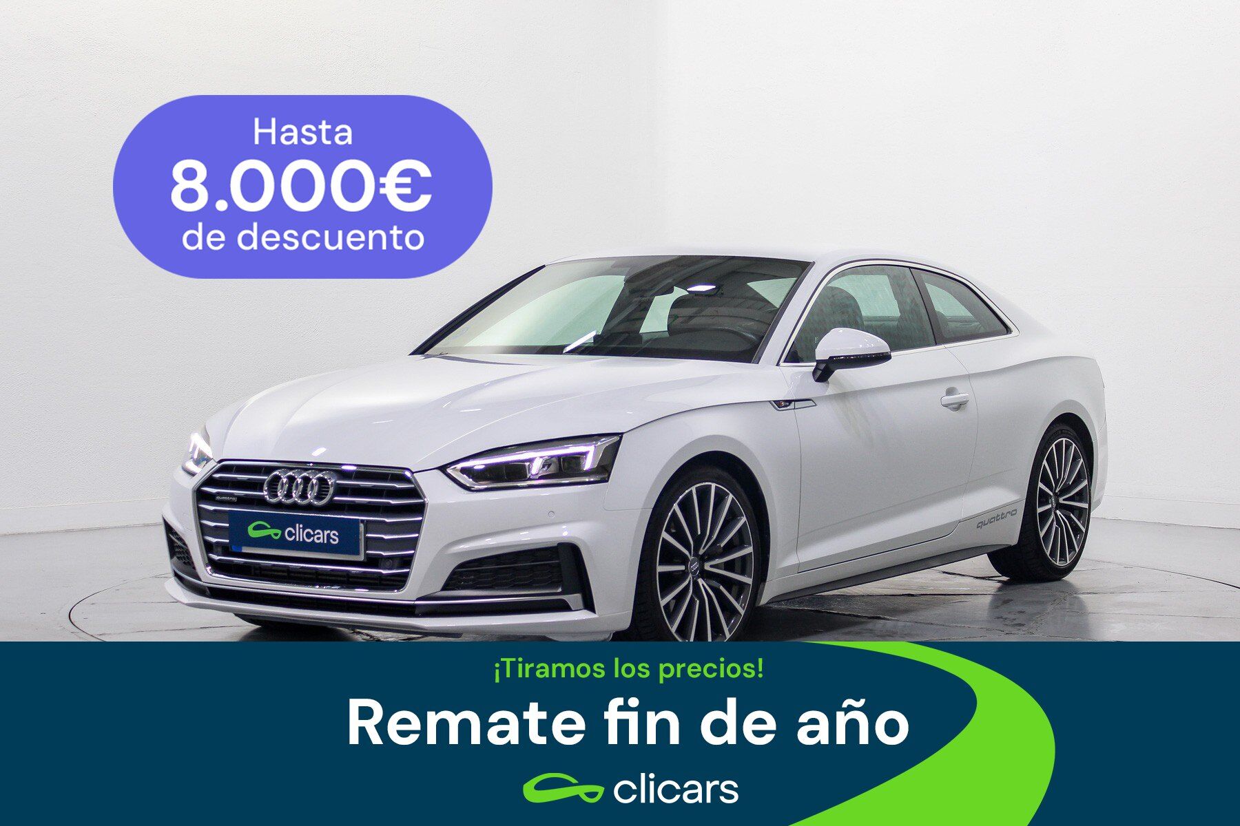 AUDI A5 (A5 Coupé 2.0 TFSI S Line Q. ultra S-T MH 185kW) en Madrid