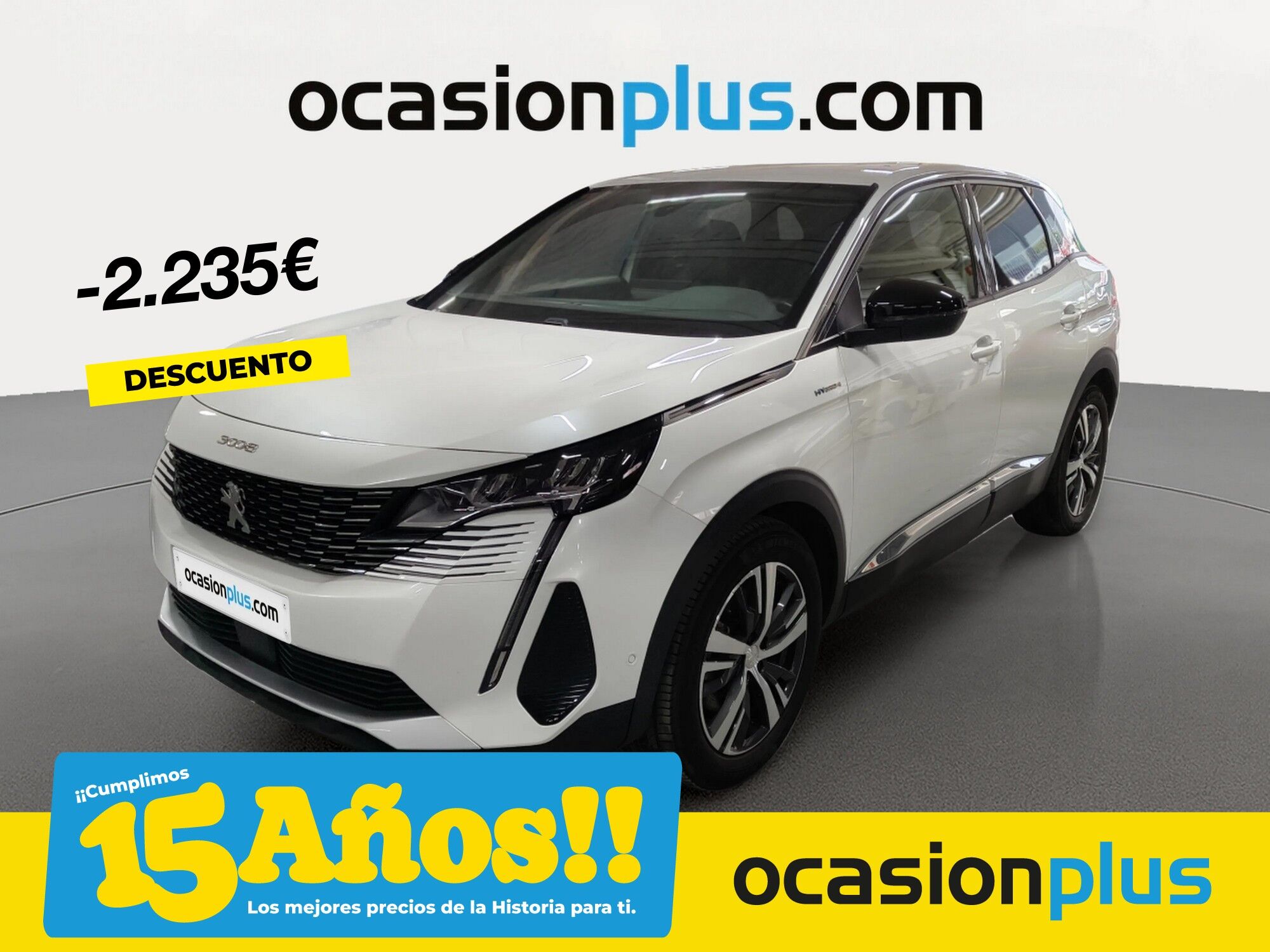 PEUGEOT 3008 (Hybrid 300 Allure Pack e-EAT8 221 kW (300 CV)) en Madrid