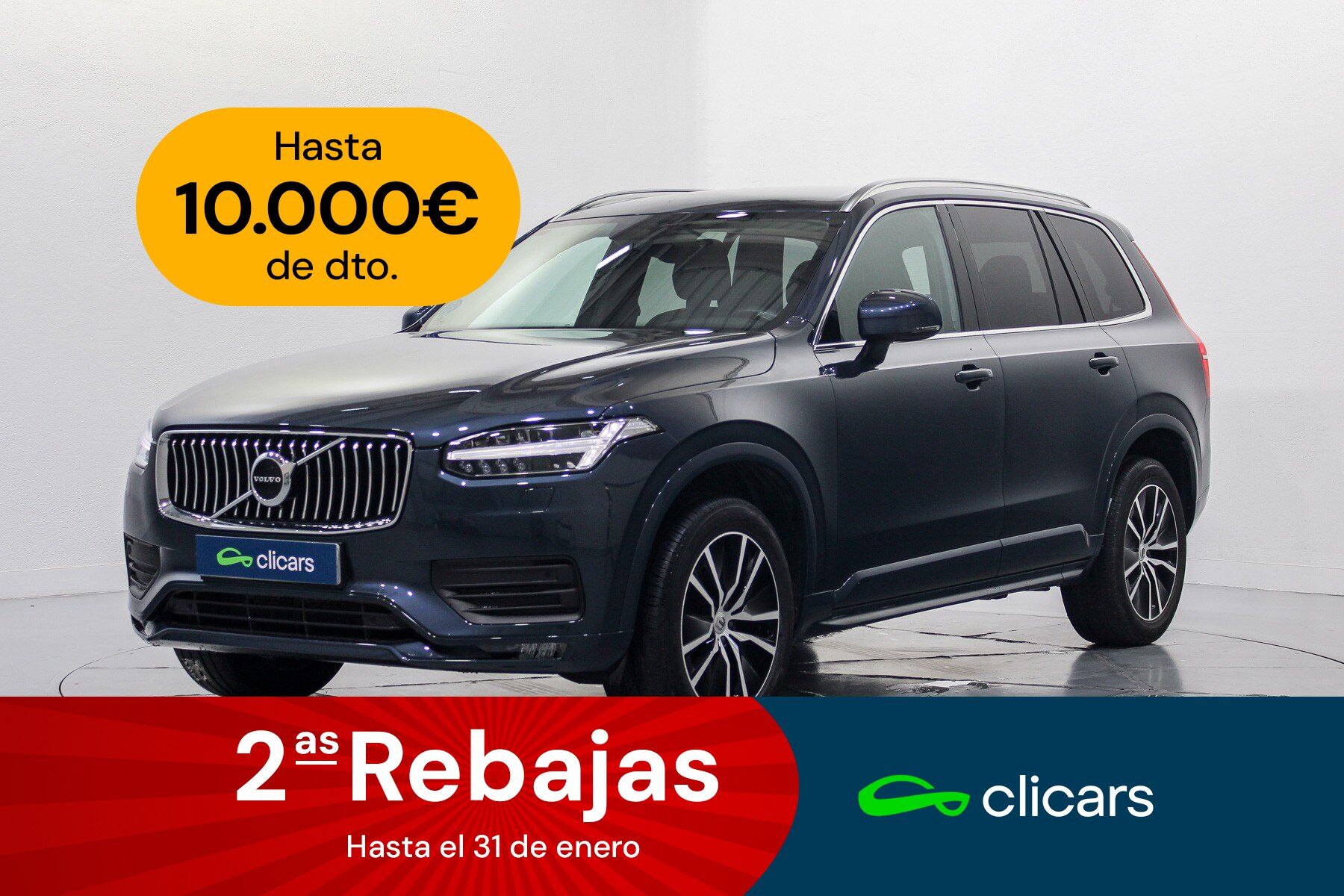 VOLVO XC90 (XC90 B5 Momentum Pro 7pl. AWD Aut.) en Madrid