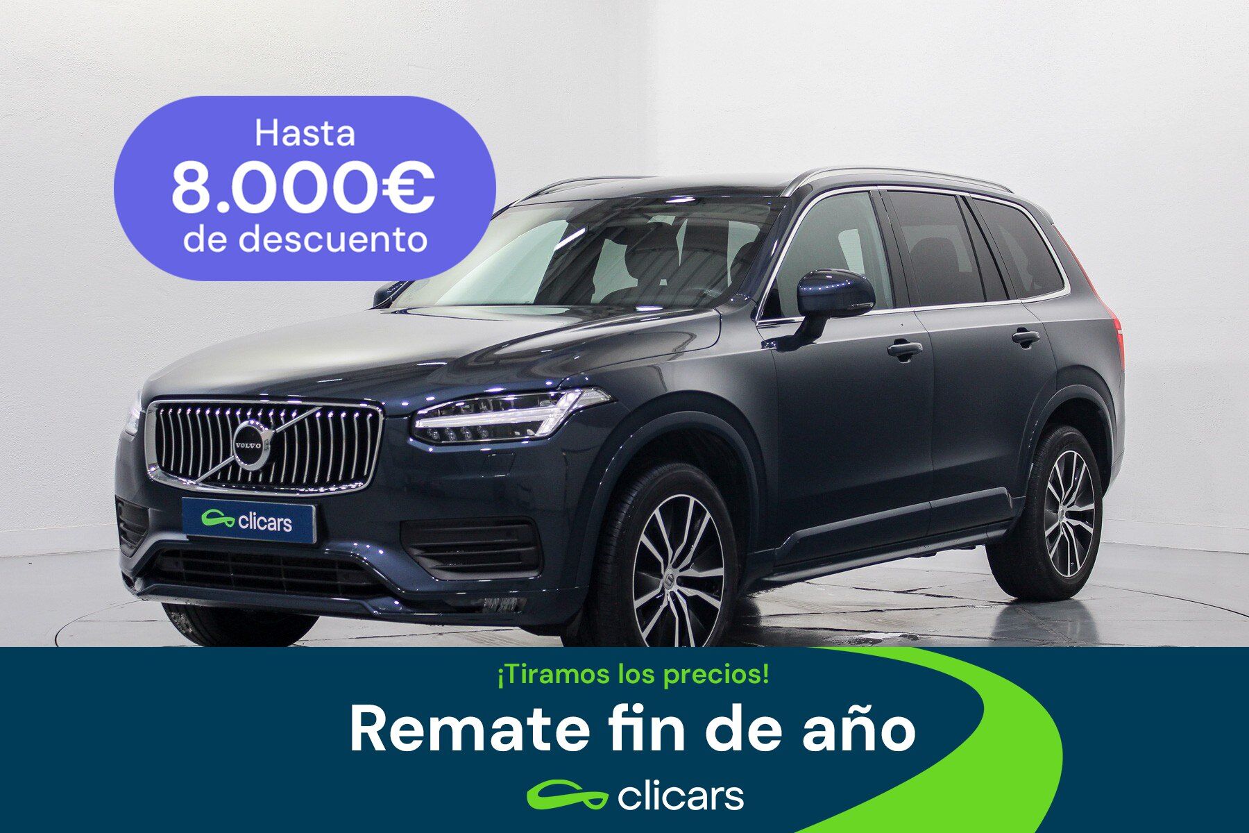 VOLVO XC90 (XC90 B5 Momentum Pro 7pl. AWD Aut.) en Madrid
